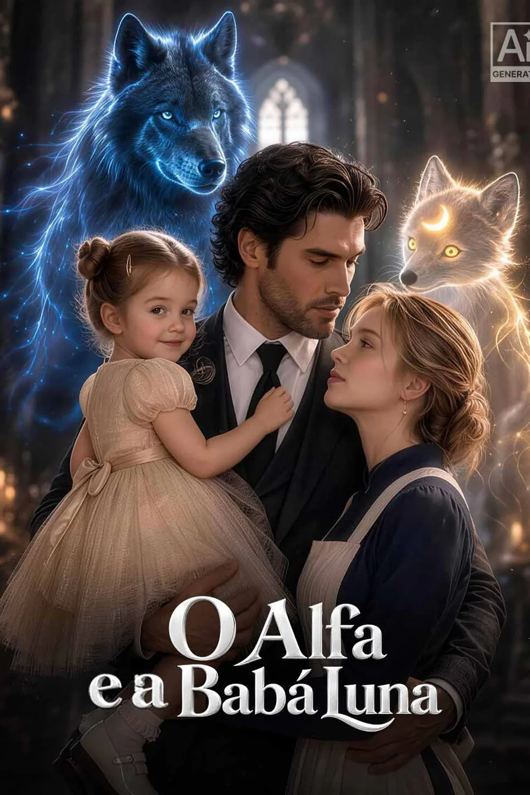 Pôster de O Alfa e a Babá Luna