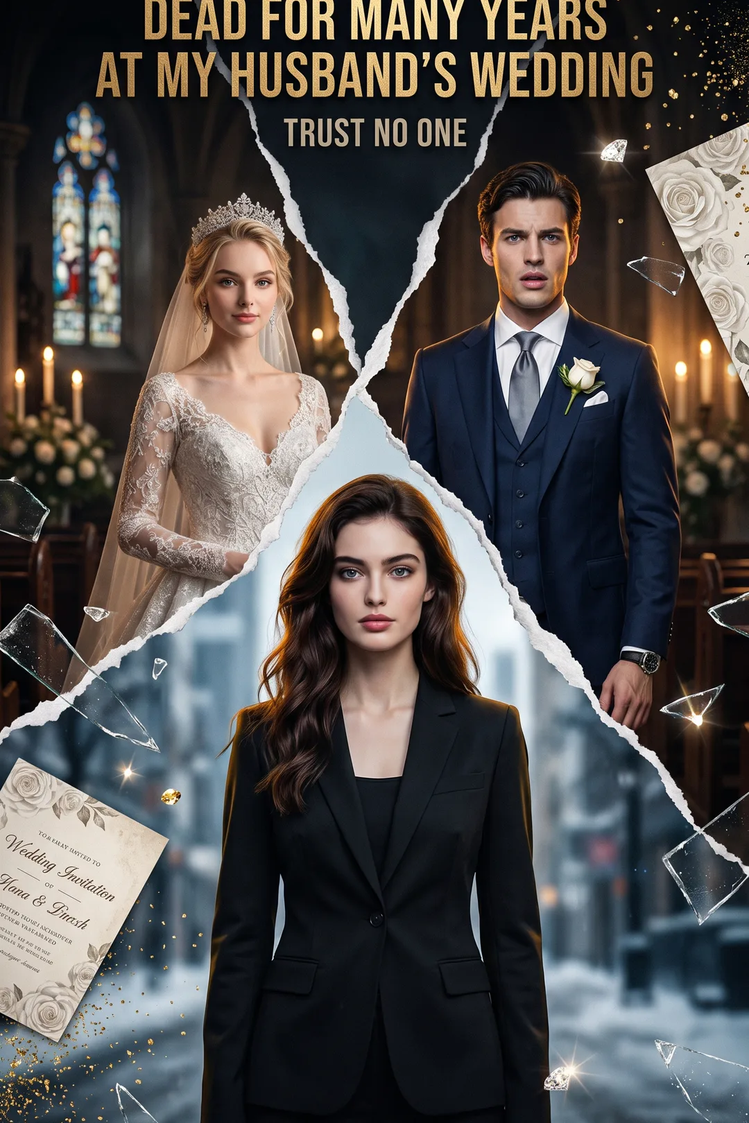 I only found out I had been dead for many years at my husband's wedding poster