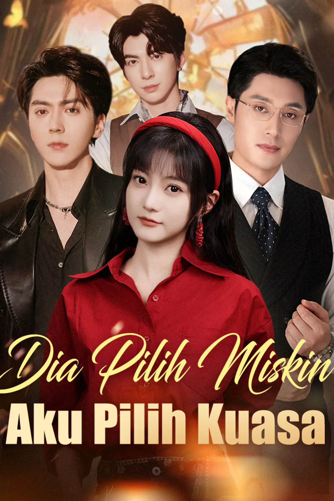 Poster Dia Pilih Miskin, Aku Pilih Kuasa