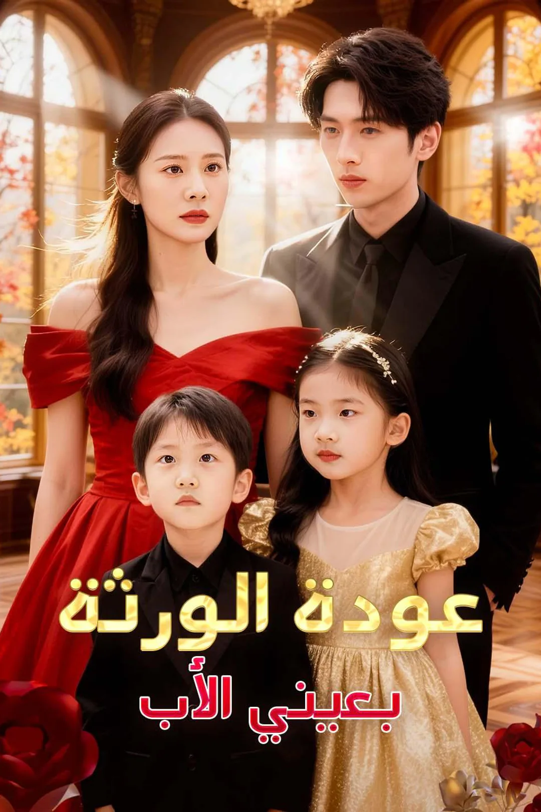 ملصق مسلسل «عودة الورثة بعيني الأب»