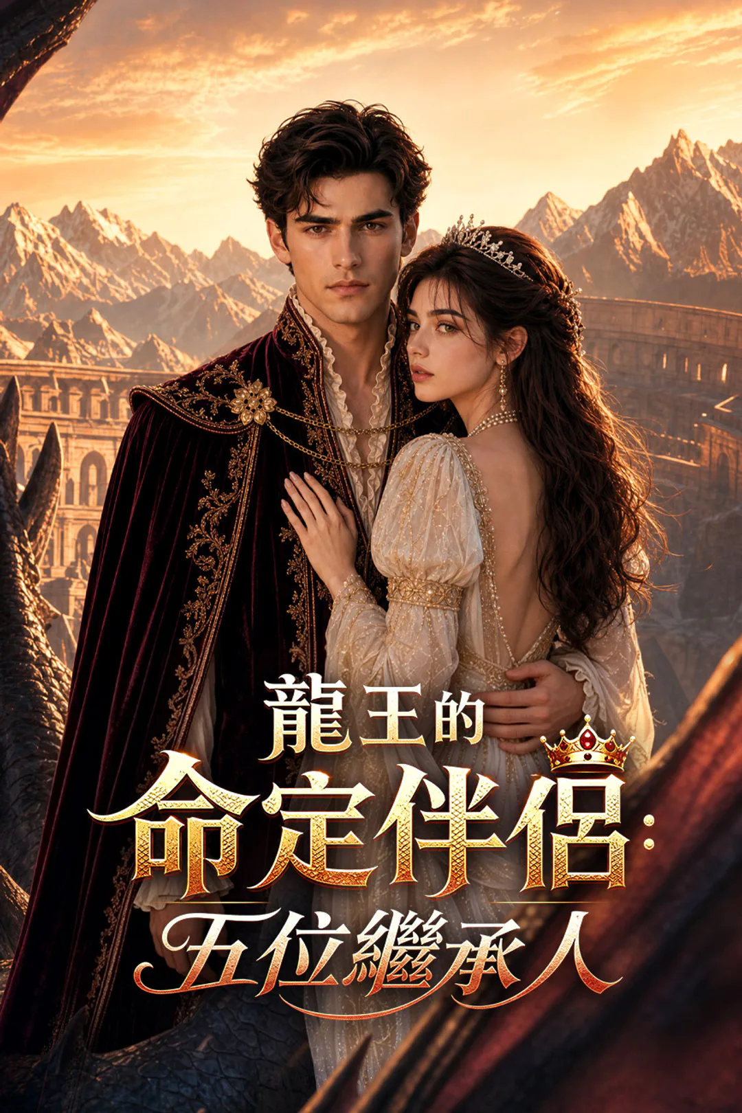 《龍王的命定伴侶：五位繼承人》海報