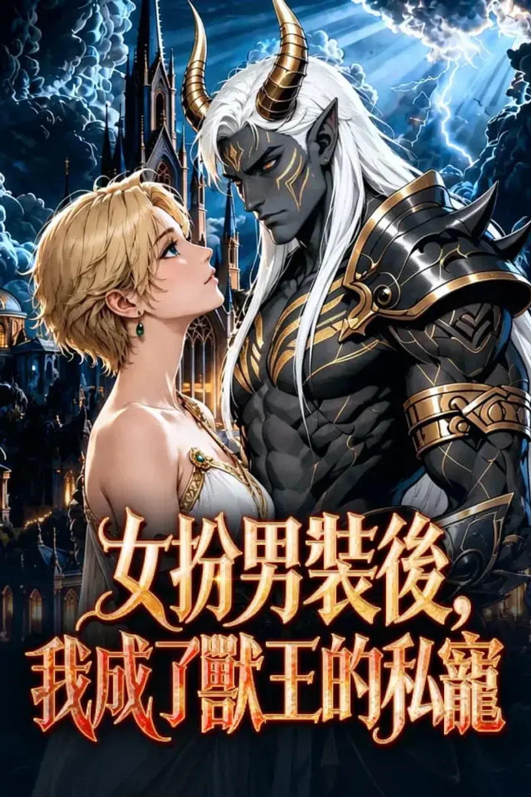 《女扮男裝後，我成了獸王的私寵》海報