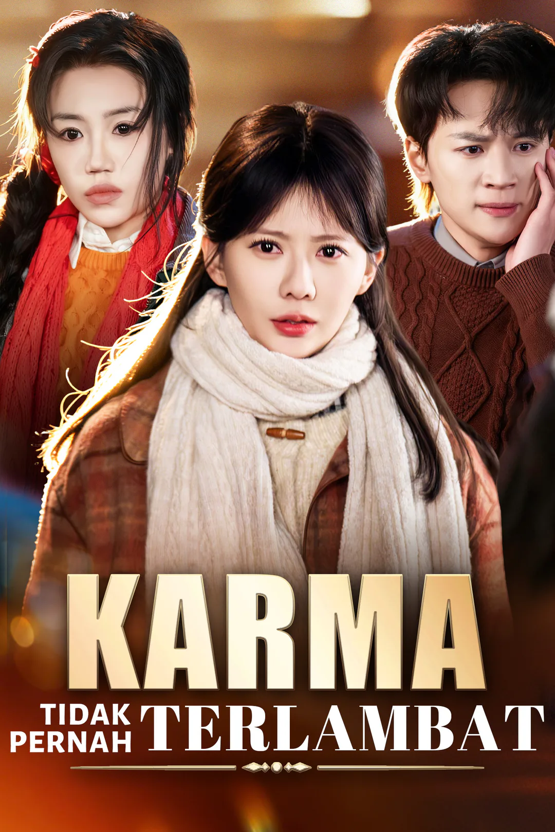 Poster Karma Tidak Pernah Terlambat