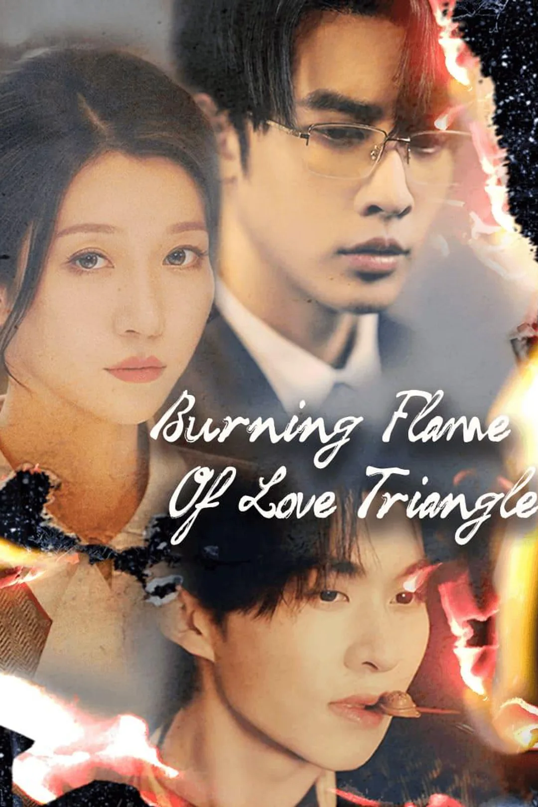 Burning Flame of Love Triangle poster