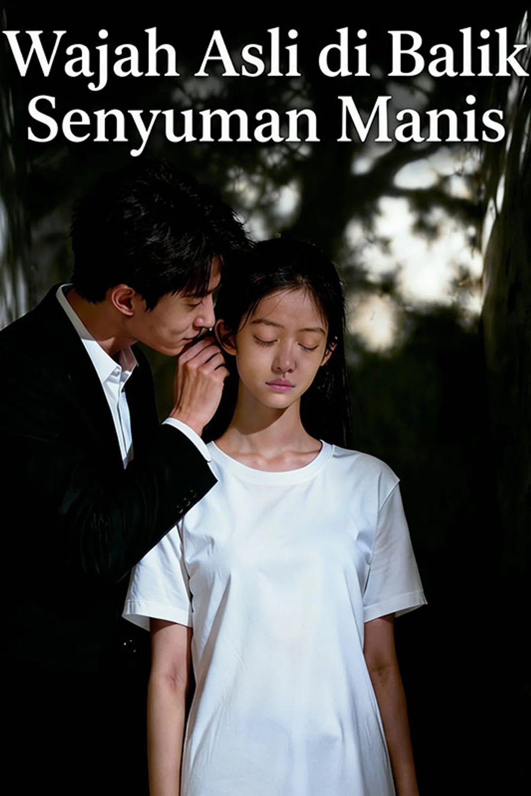 Poster Wajah Asli di Balik Senyuman Manis