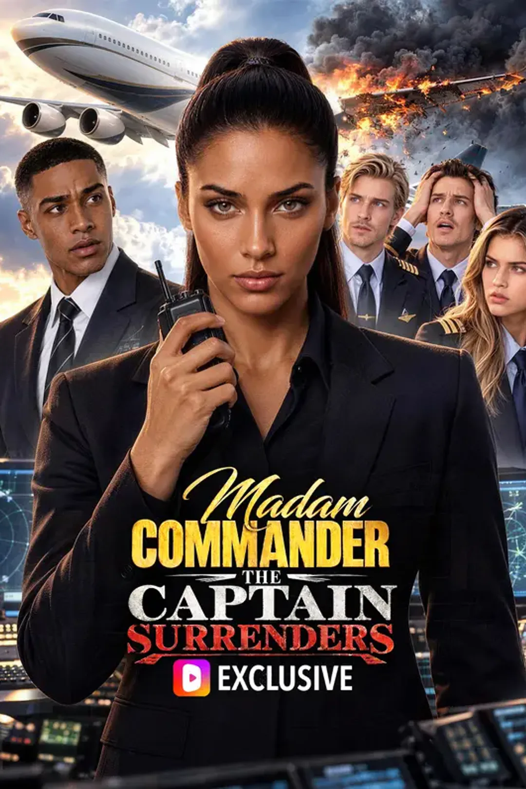 Madam Commander, the Captain Surrenders poster
