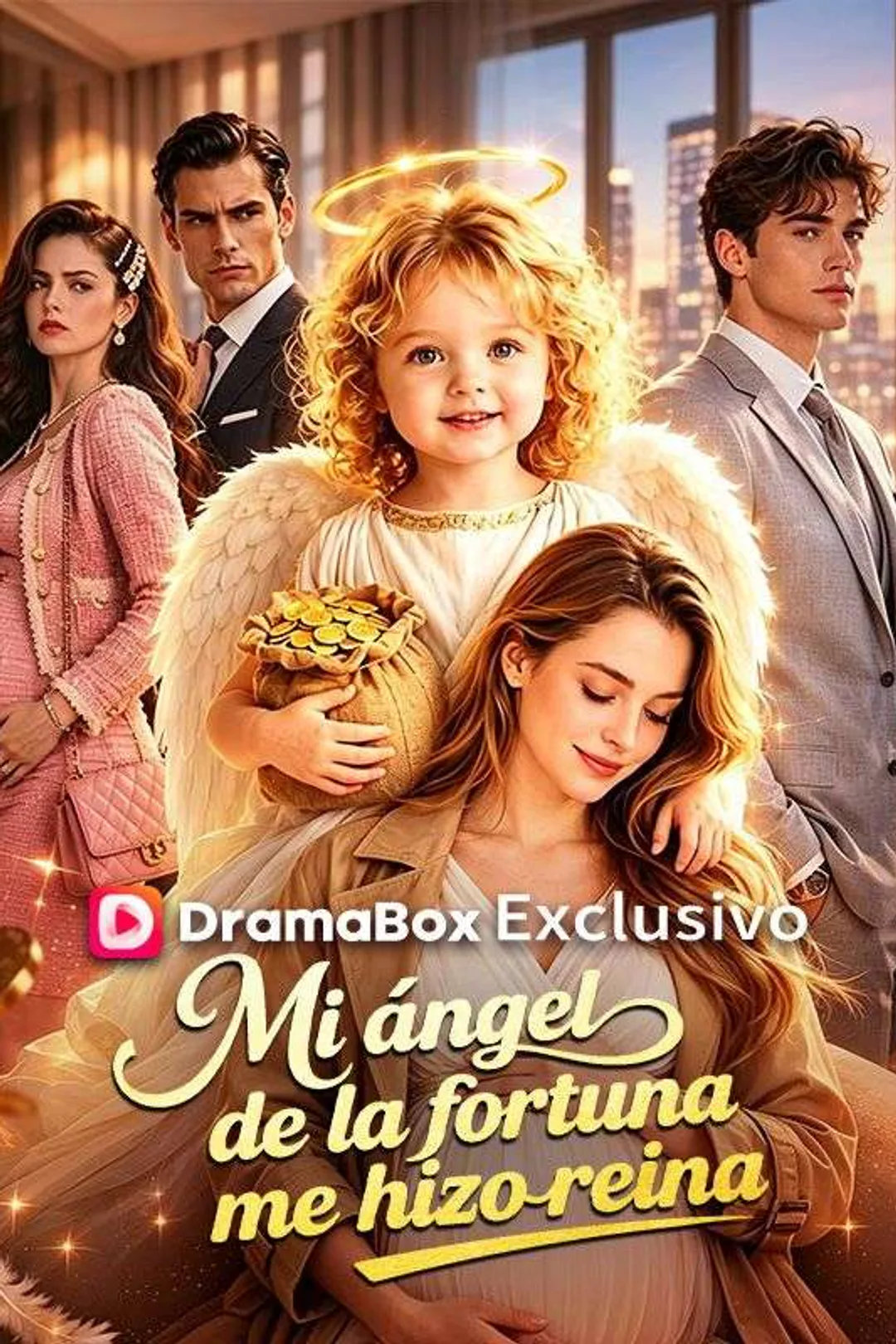 Póster de Mi ángel de la fortuna me hizo reina