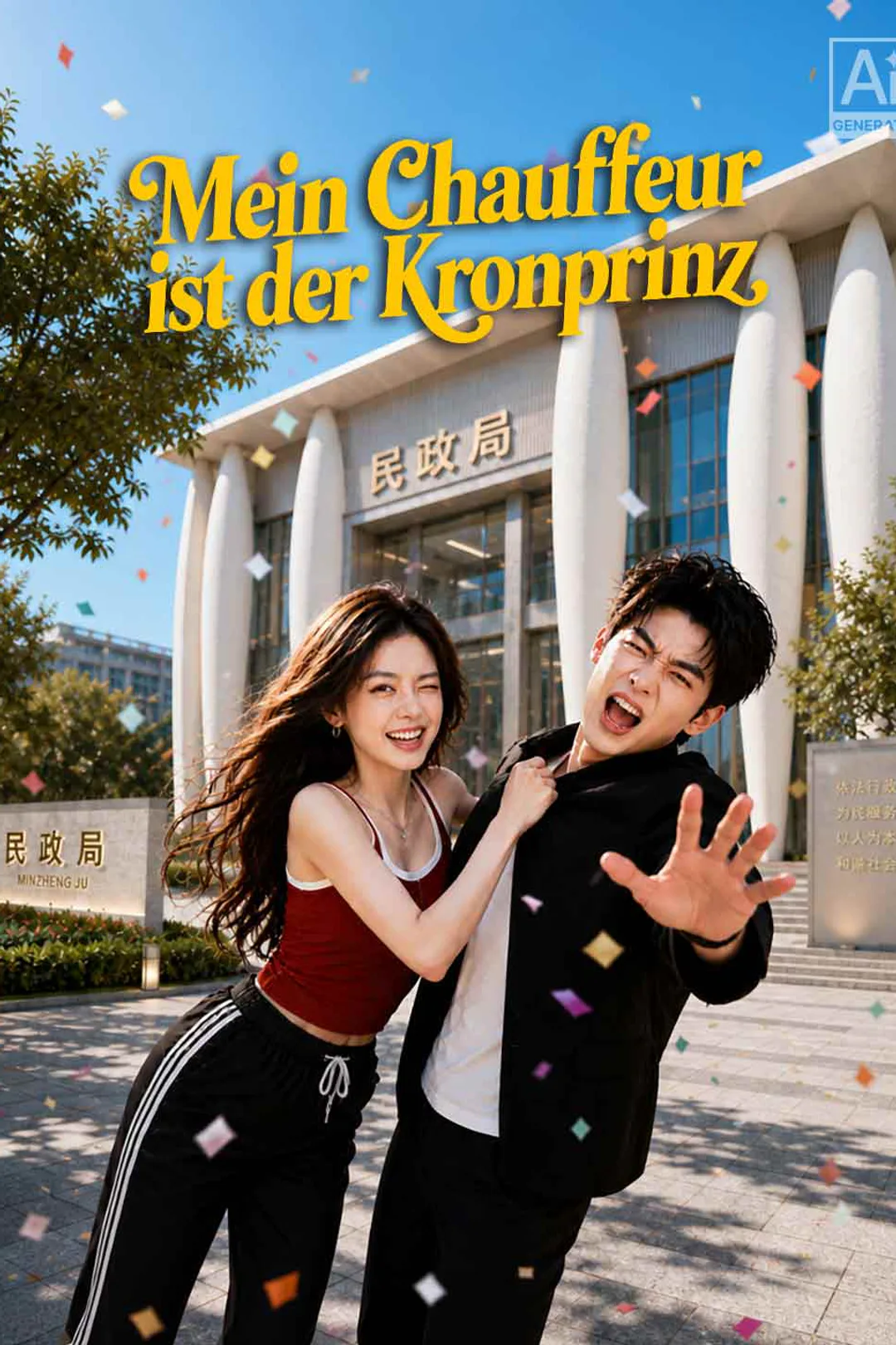 Poster von Mein Chauffeur ist der Kronprinz