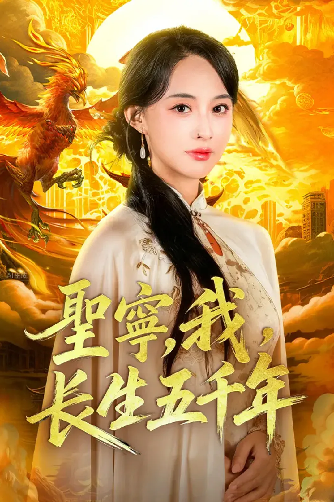 《聖寧，我，長生五千年》海報
