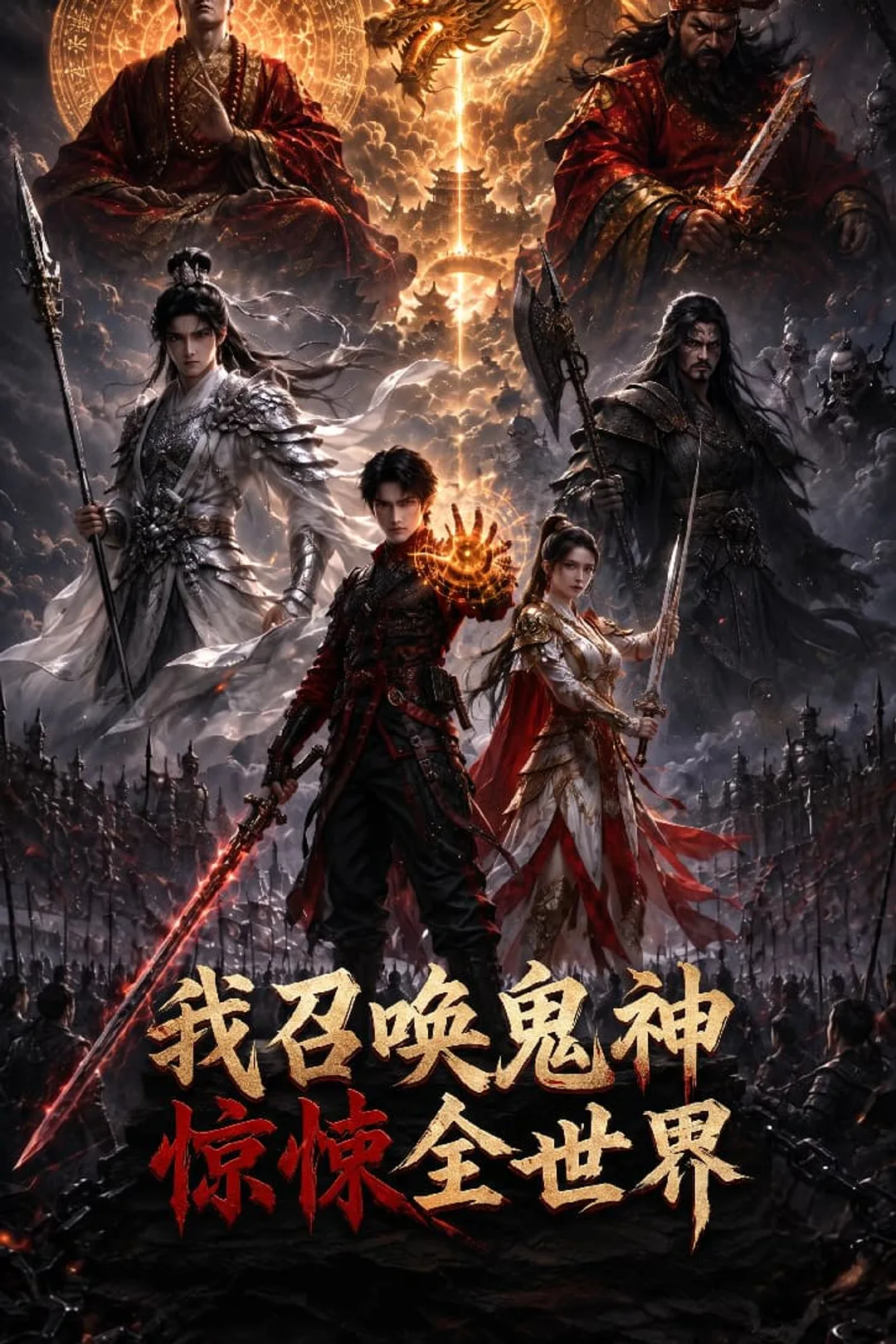 《我召唤鬼神惊悚全世界》海报