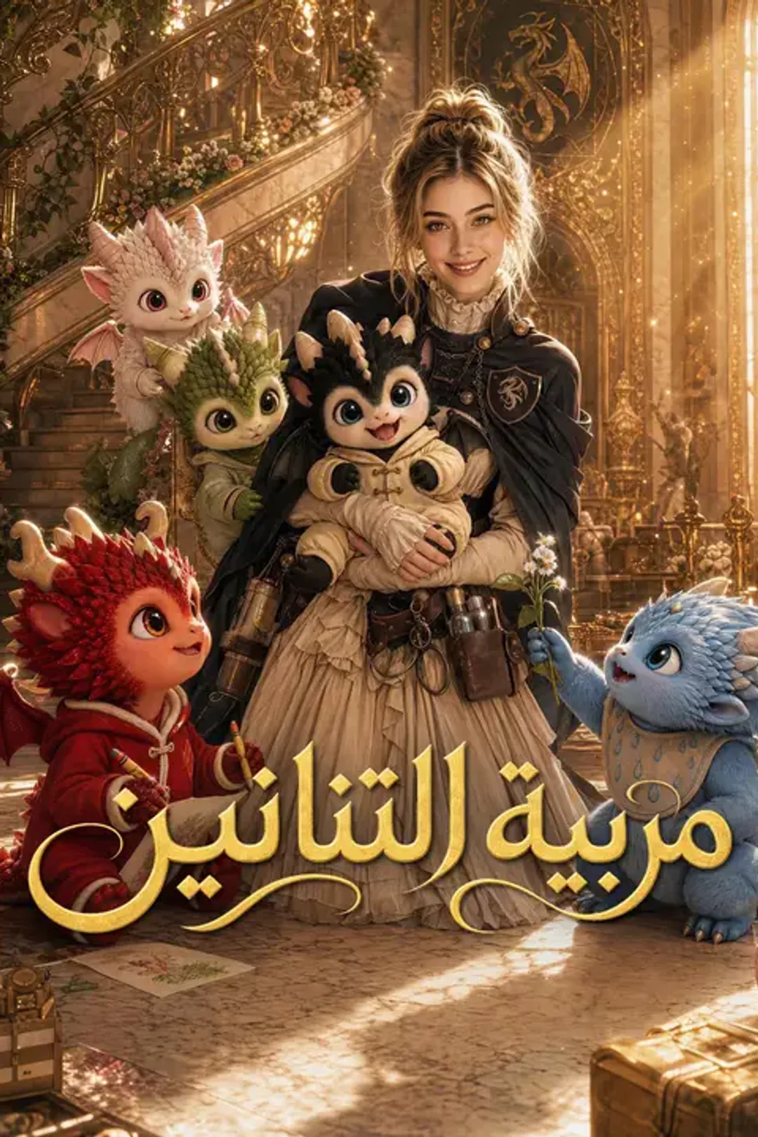 ملصق مسلسل «مربية التنانين»