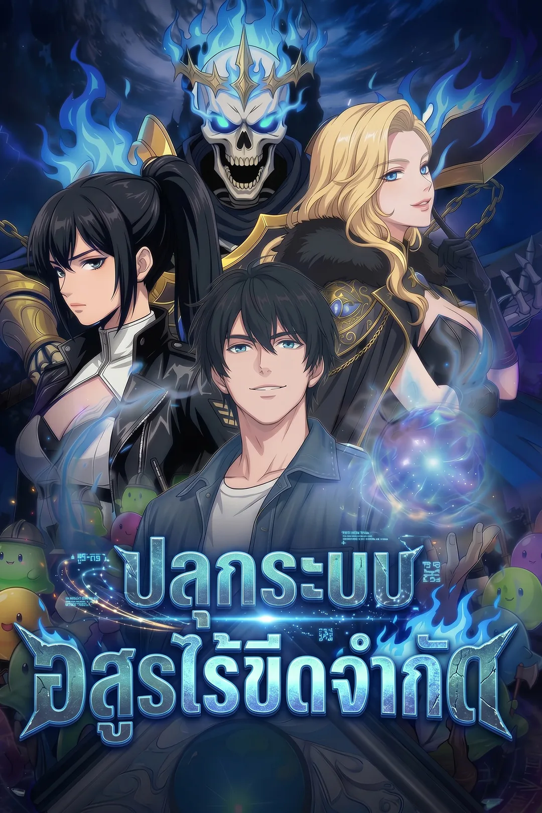 โปสเตอร์ ปลุกระบบ อสูรไร้ขีดจำกัด
