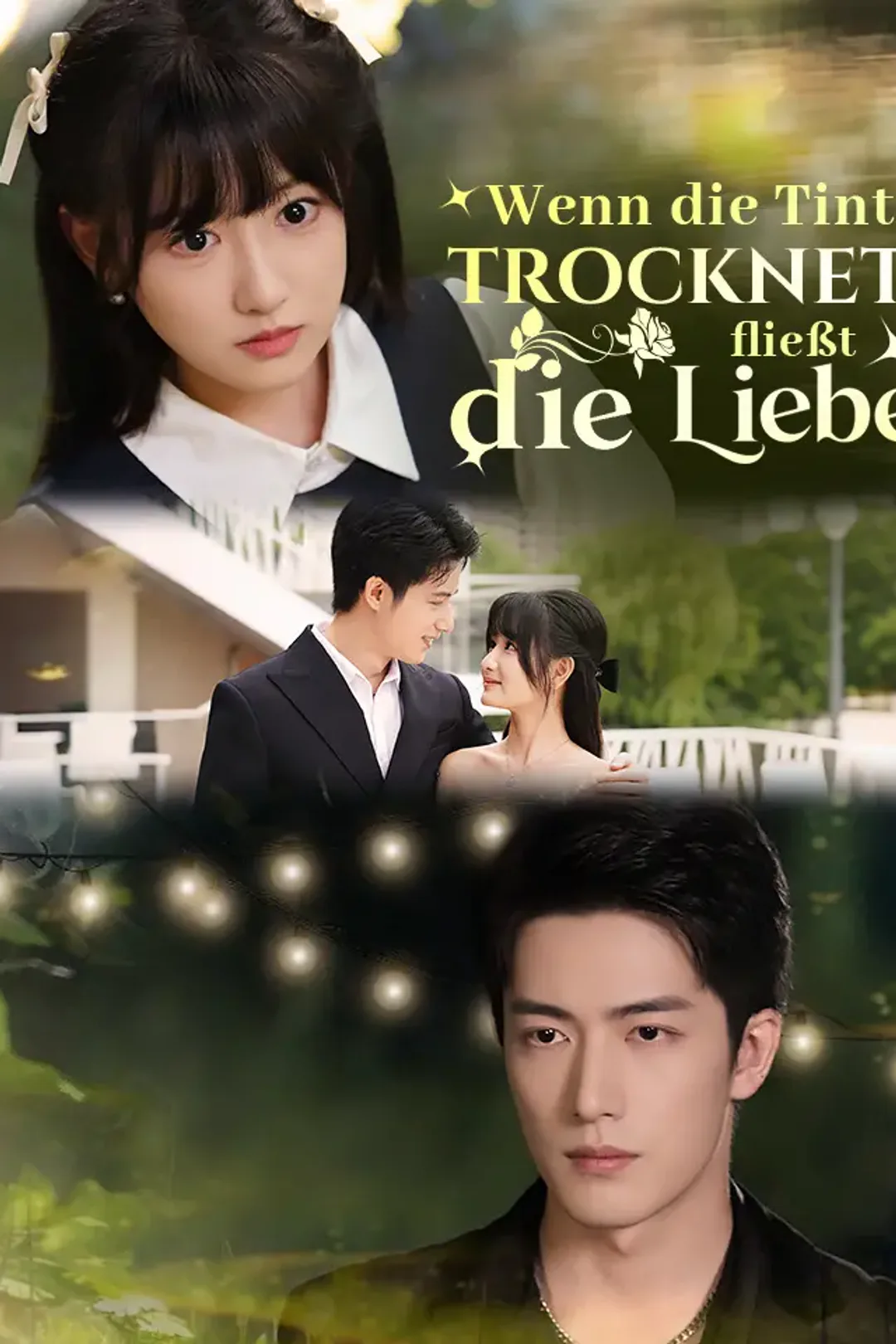 Poster von Wenn die Tinte trocknet, fließt die Liebe