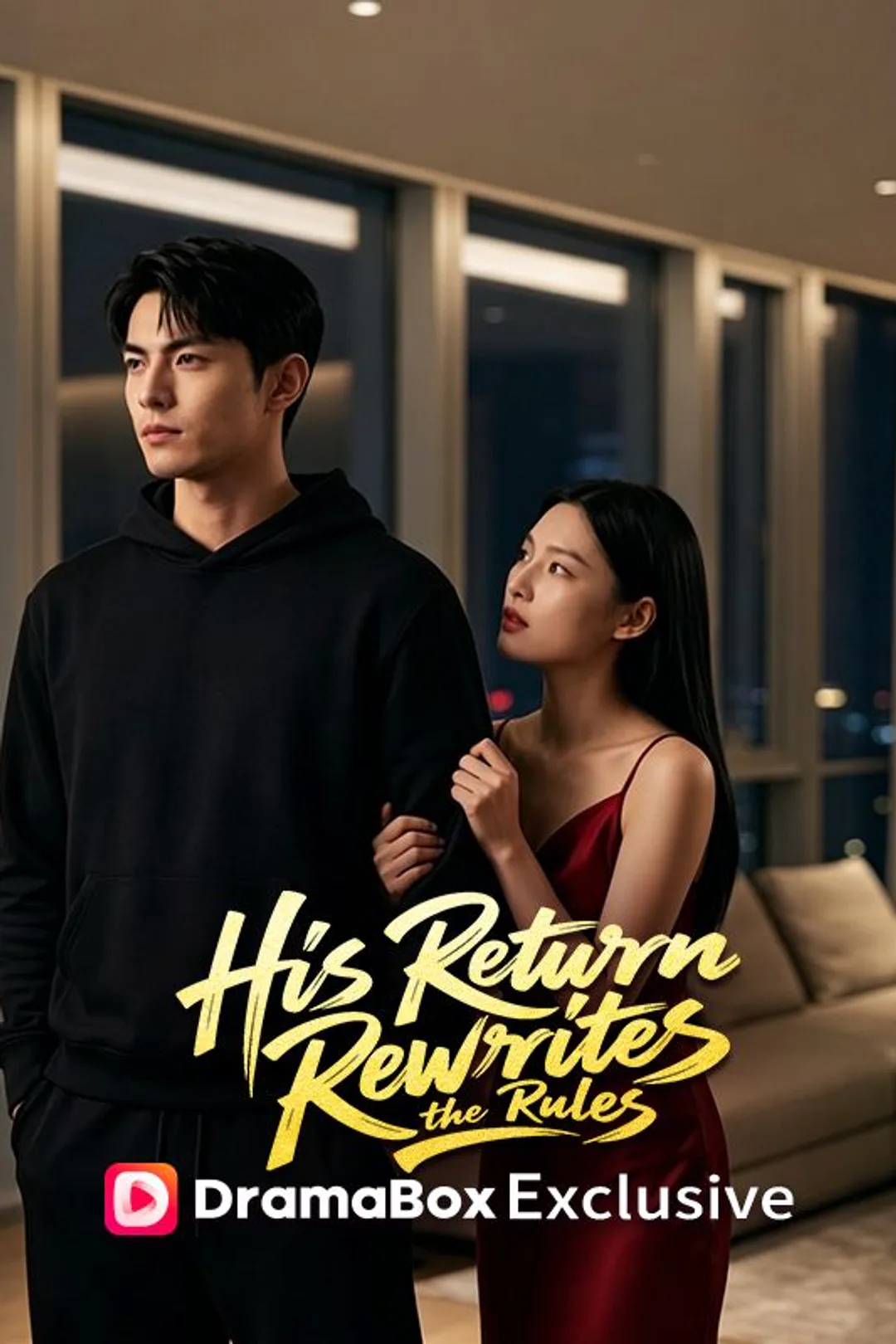 His Return Rewrites the Rules poster