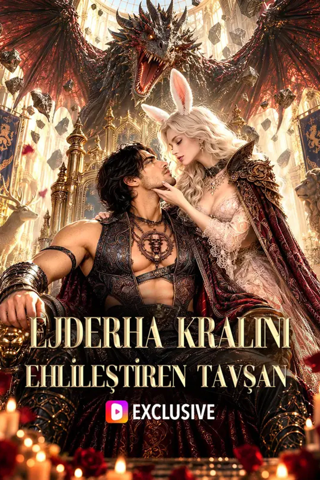 Ejderha Kralını Ehlileştiren Tavşan afişi
