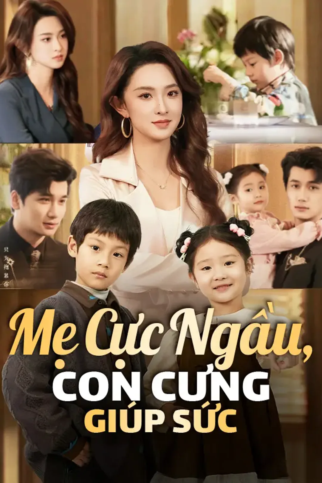 Poster phim Mẹ Cực Ngầu, Con Cưng Giúp Sức