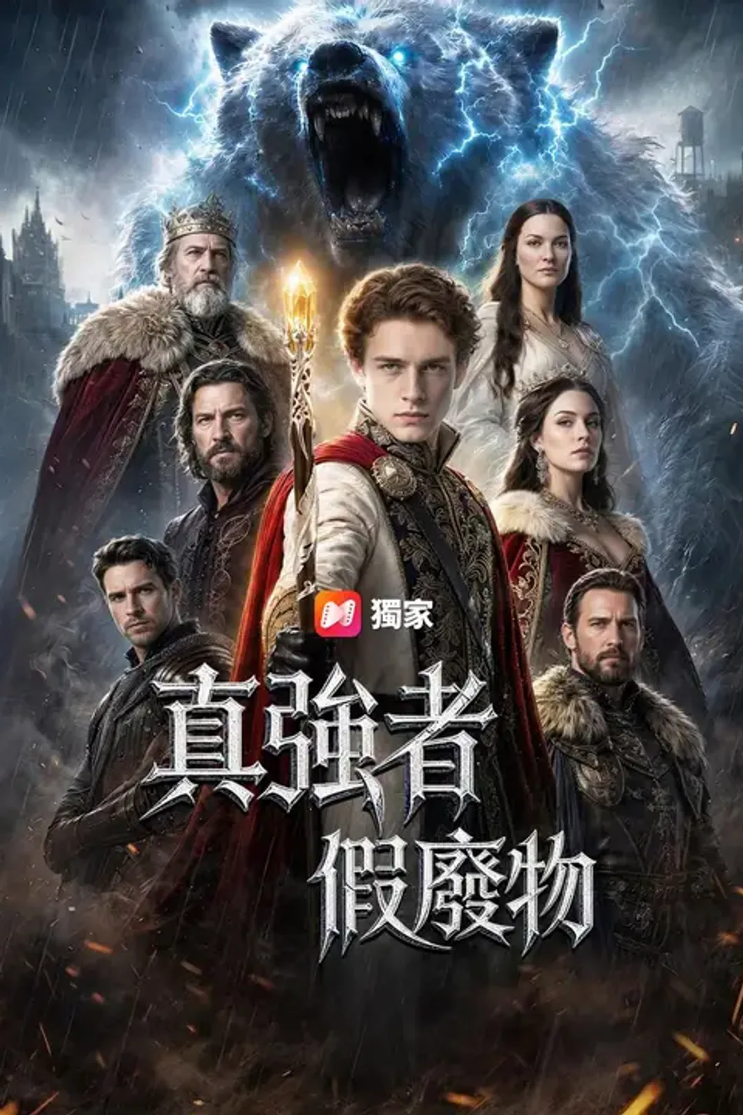 《真強者假廢物》海報