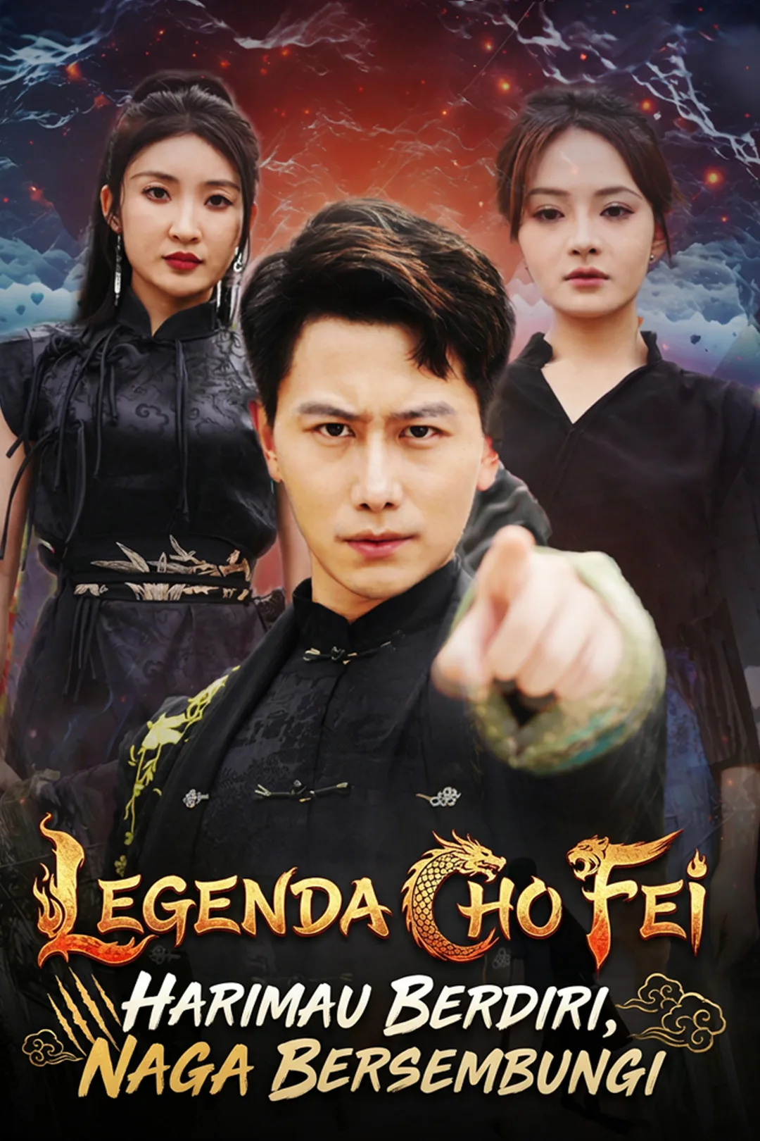 Poster Legenda Cho Fei: Harimau Berdiri, Naga bersembungi