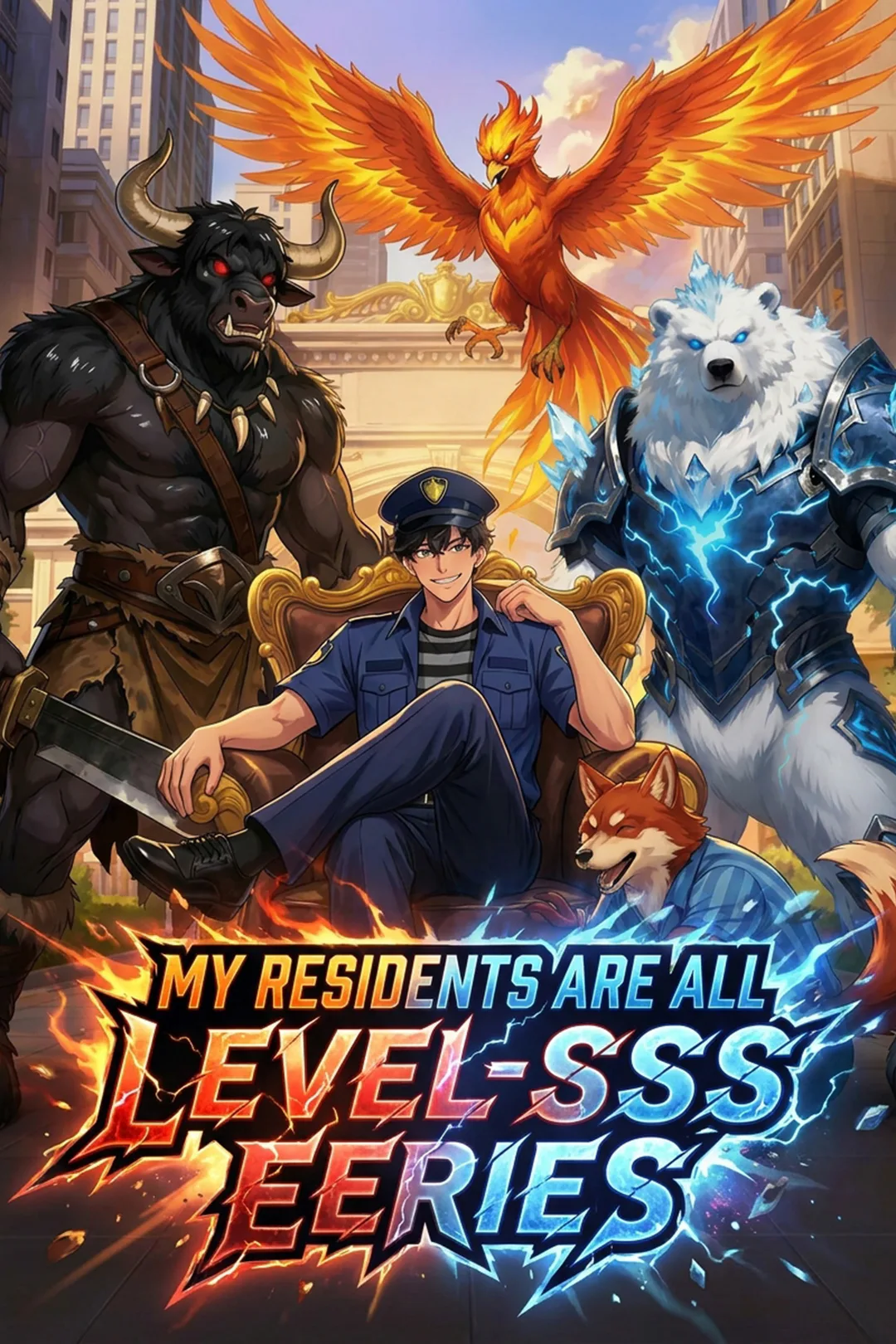 My Residents are all Level-SSS Eeries poster