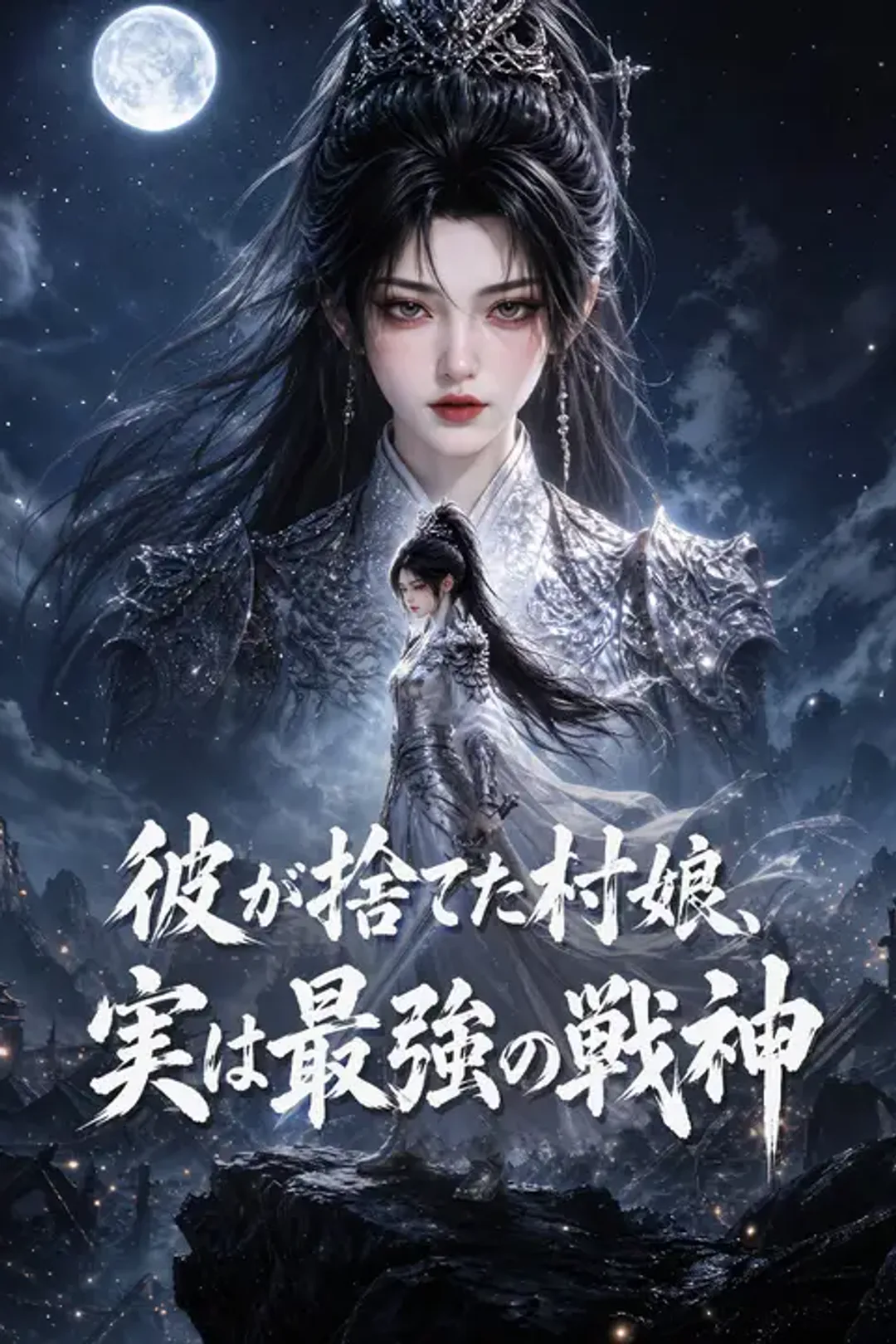 彼が捨てた村娘、実は最強の戦神のポスター