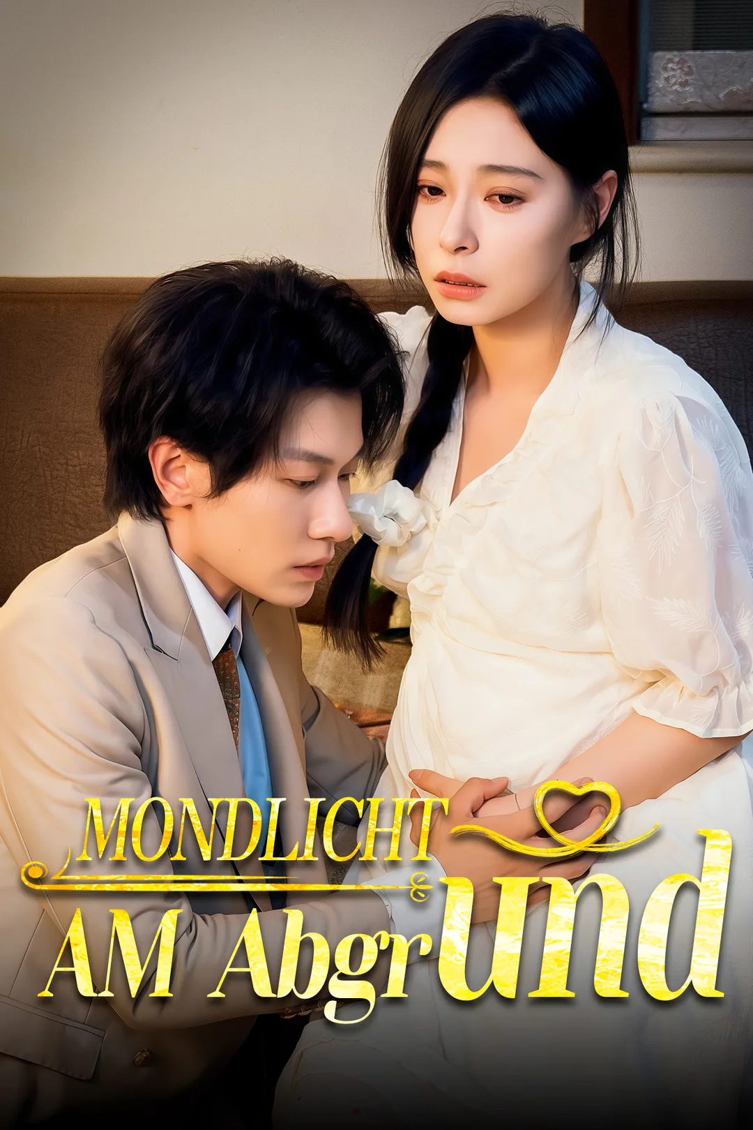 Poster von Mondlicht am Abgrund