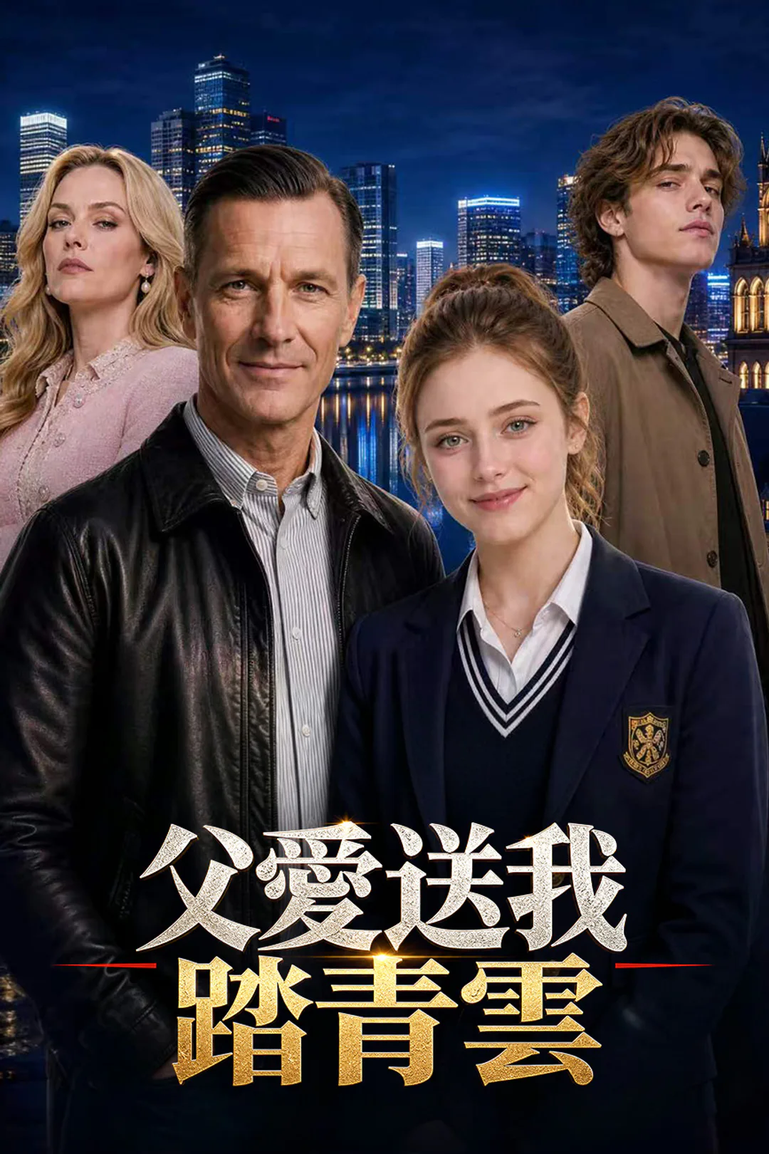 《父愛送我踏青雲》海報