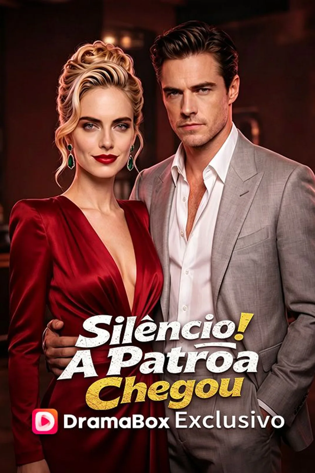 Pôster de Silêncio! A Patroa Chegou