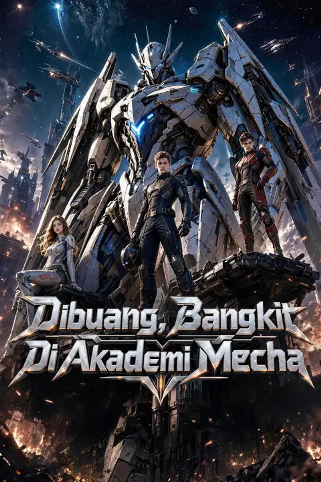 Poster Dibuang, Bangkit Di Akademi Mecha