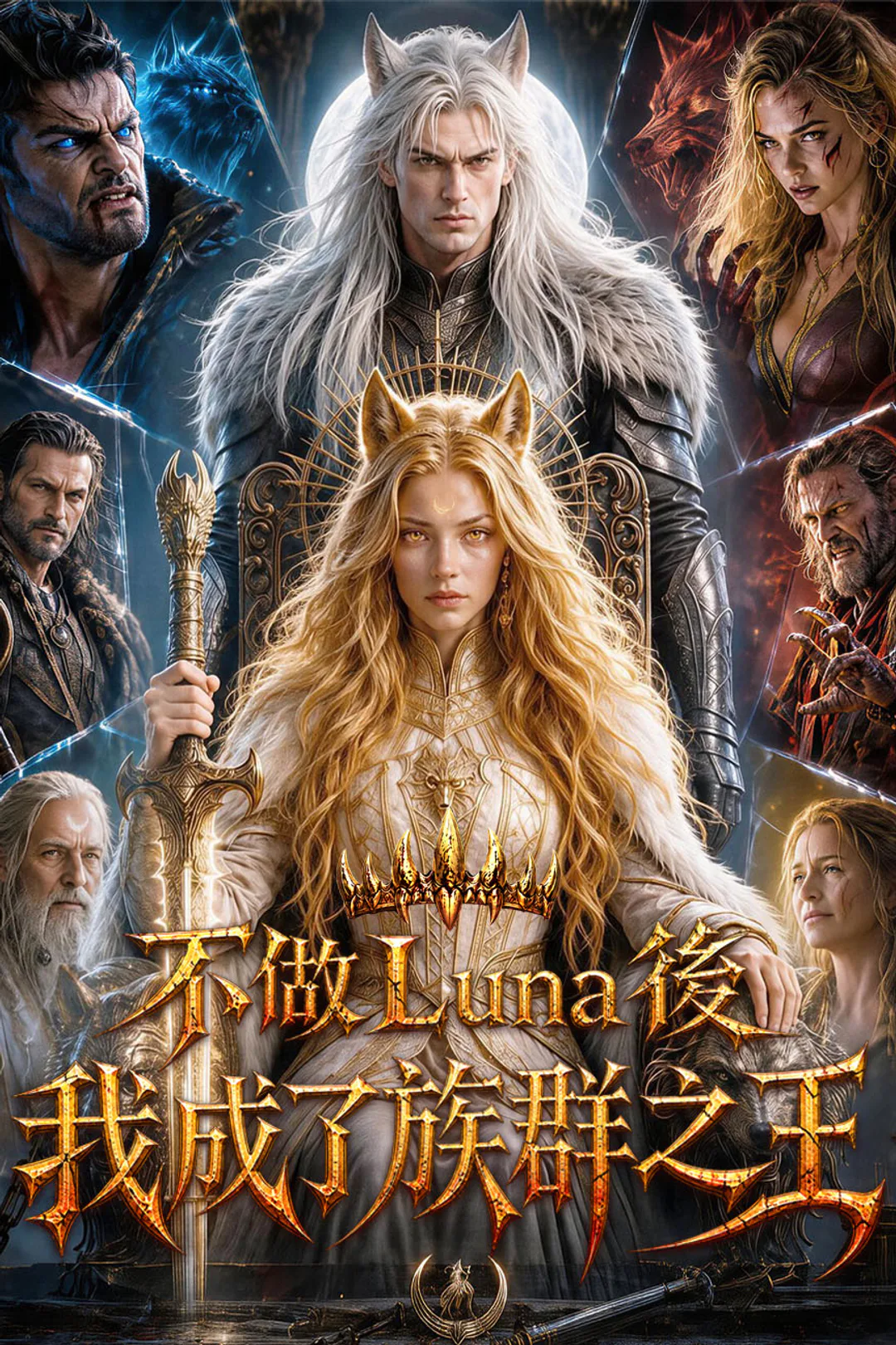 《不做 Luna 後,我成了族群之王》海報
