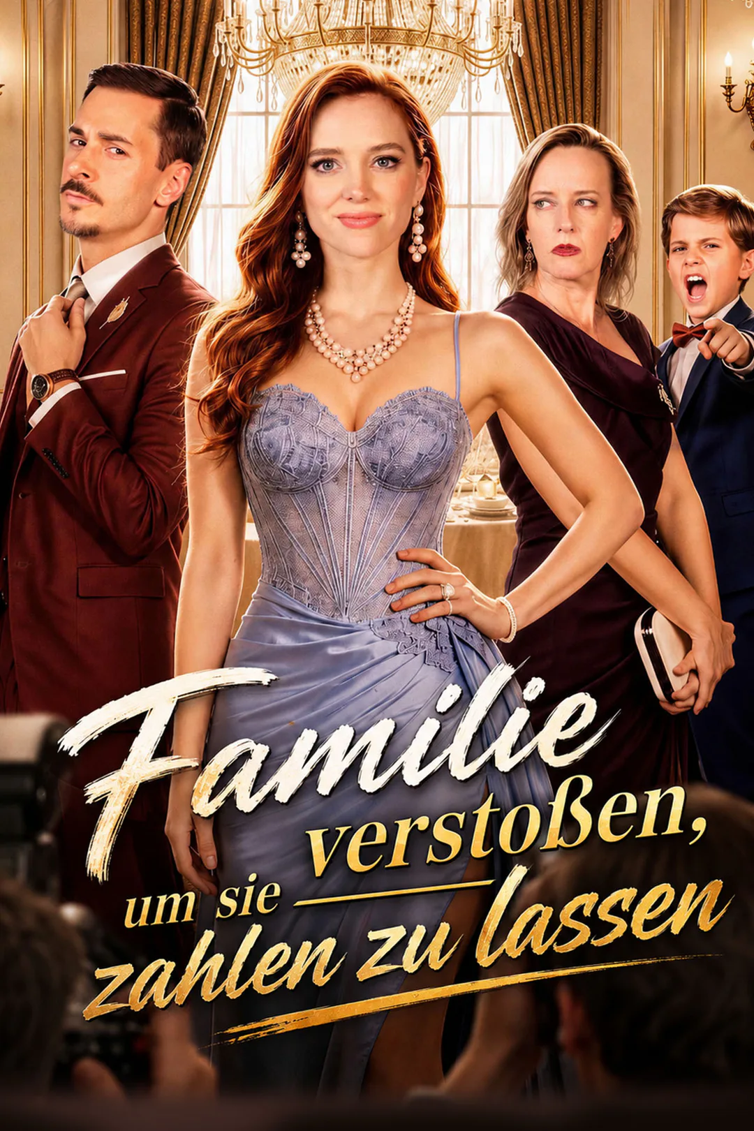 Poster von Familie verstoßen, um sie zahlen zu lassen