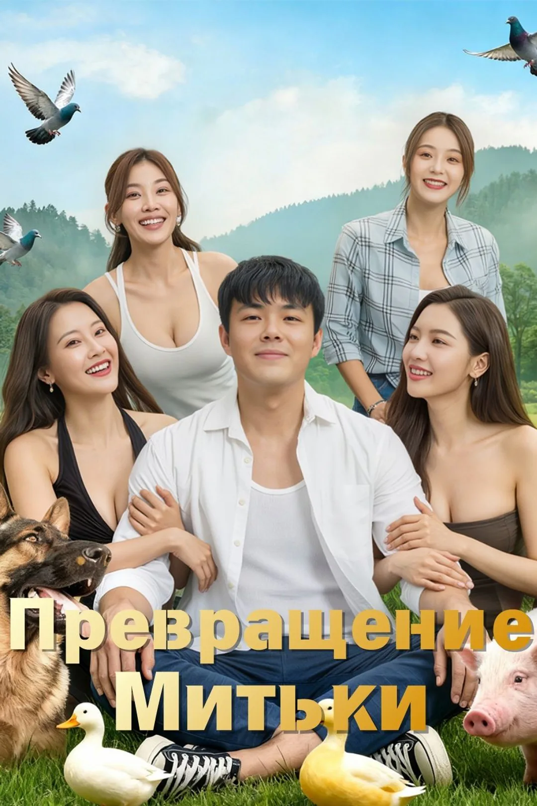 Постер сериала «Превращение Митьки»