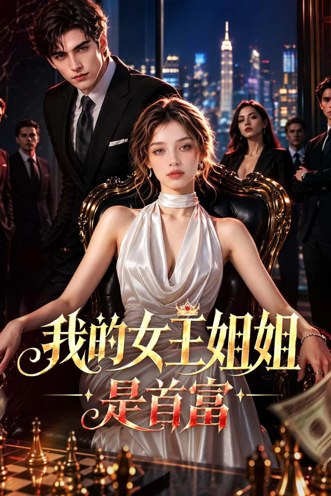 《我的女王姐姐是首富》海報