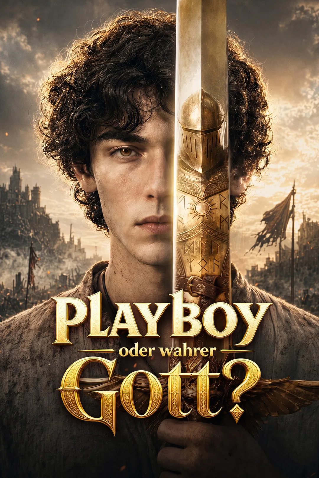 Poster von Playboy oder wahrer Gott?