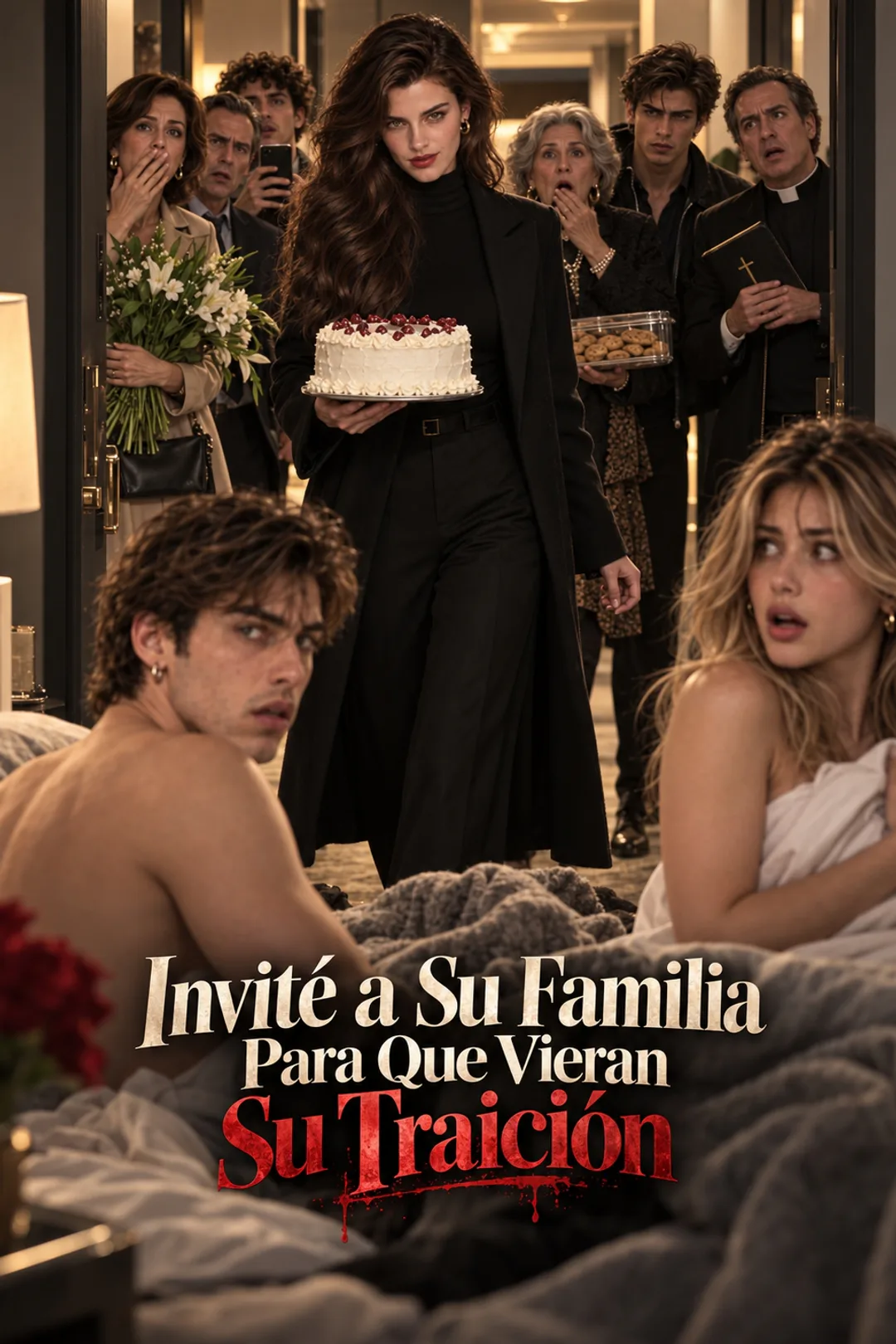 Póster de Invité a Su Familia Para Que Vieran Su Traición