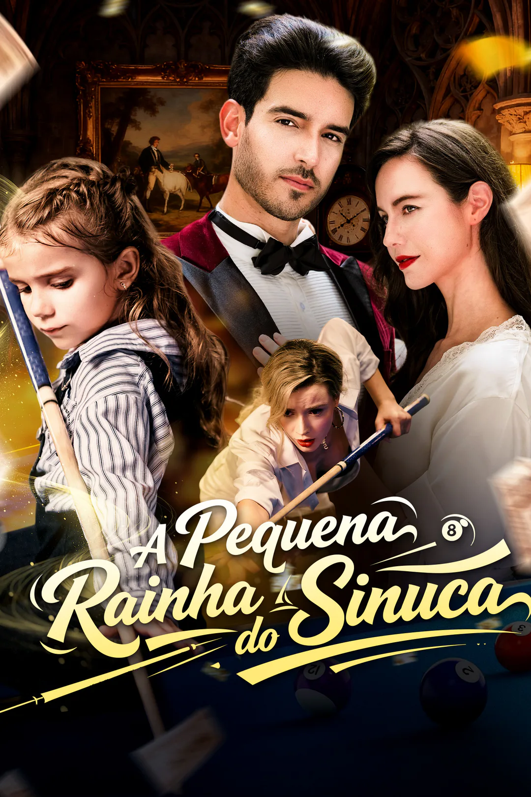 Pôster de A Pequena Rainha do Sinuca