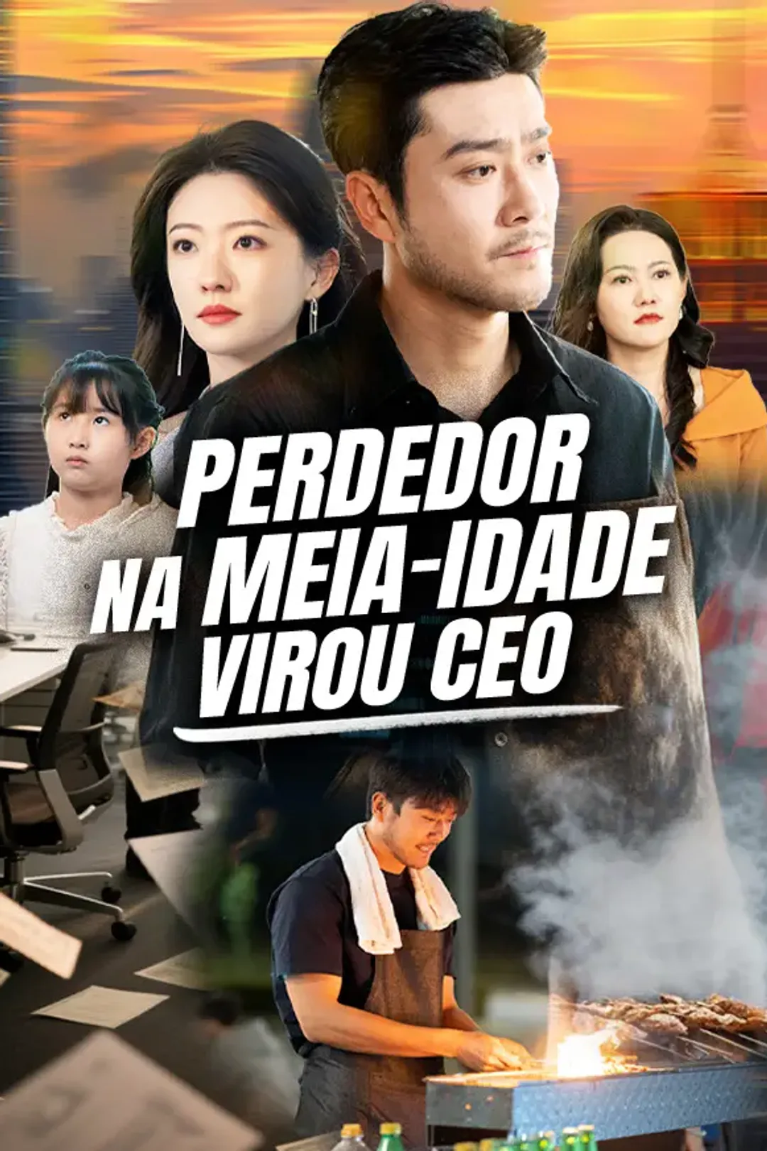 Pôster de Perdedor na Meia-idade Virou CEO