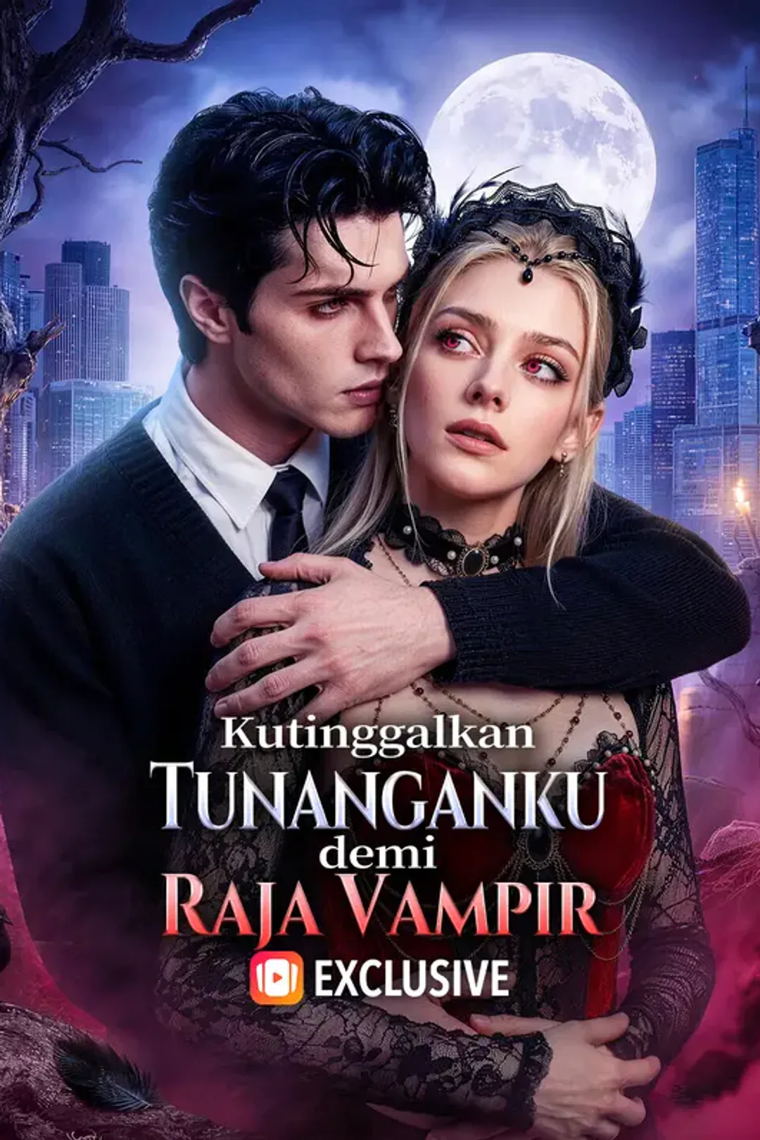 Poster Kutinggalkan Tunanganku demi Raja Vampir