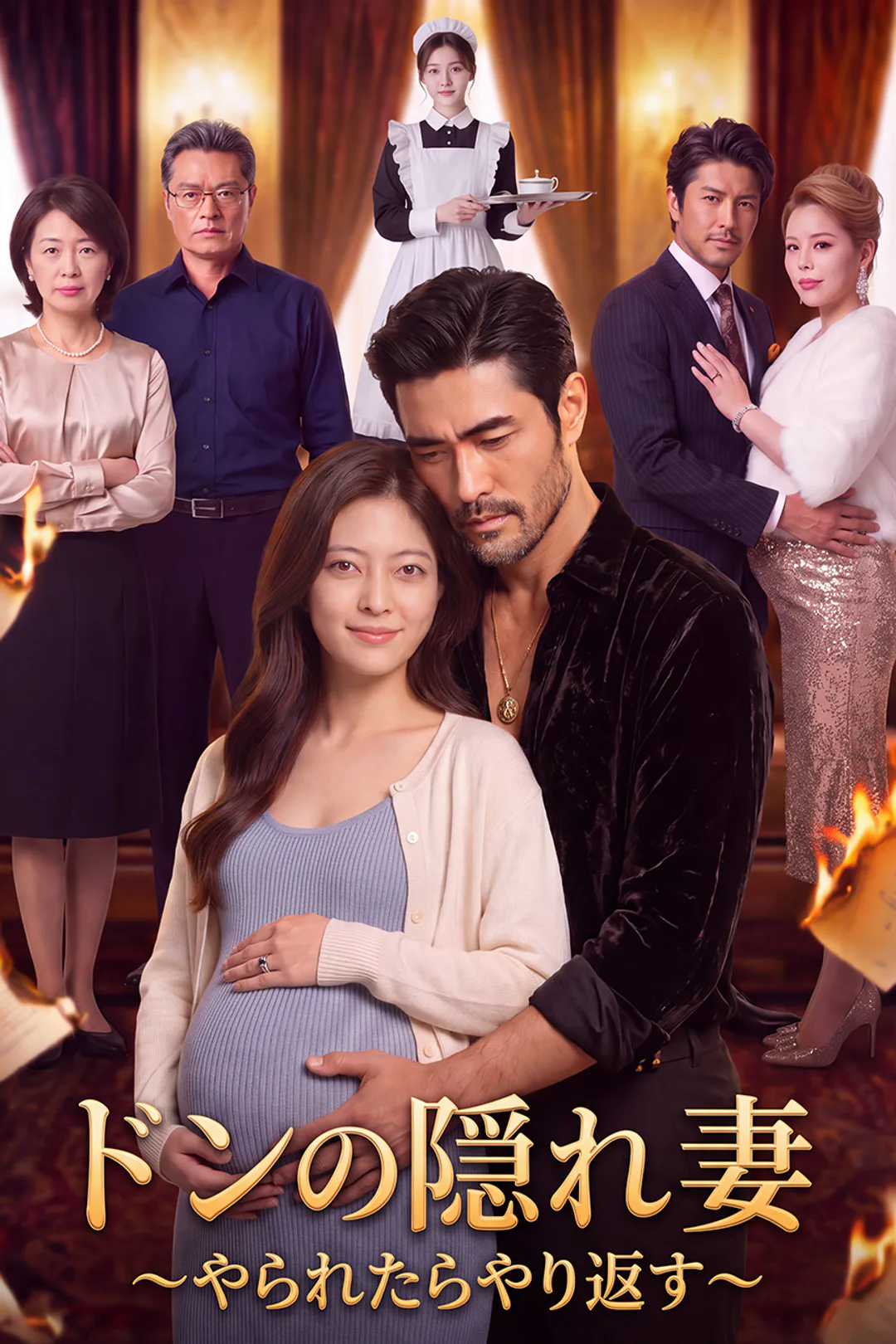 ドンの隠れ妻~やられたらやり返す~のポスター