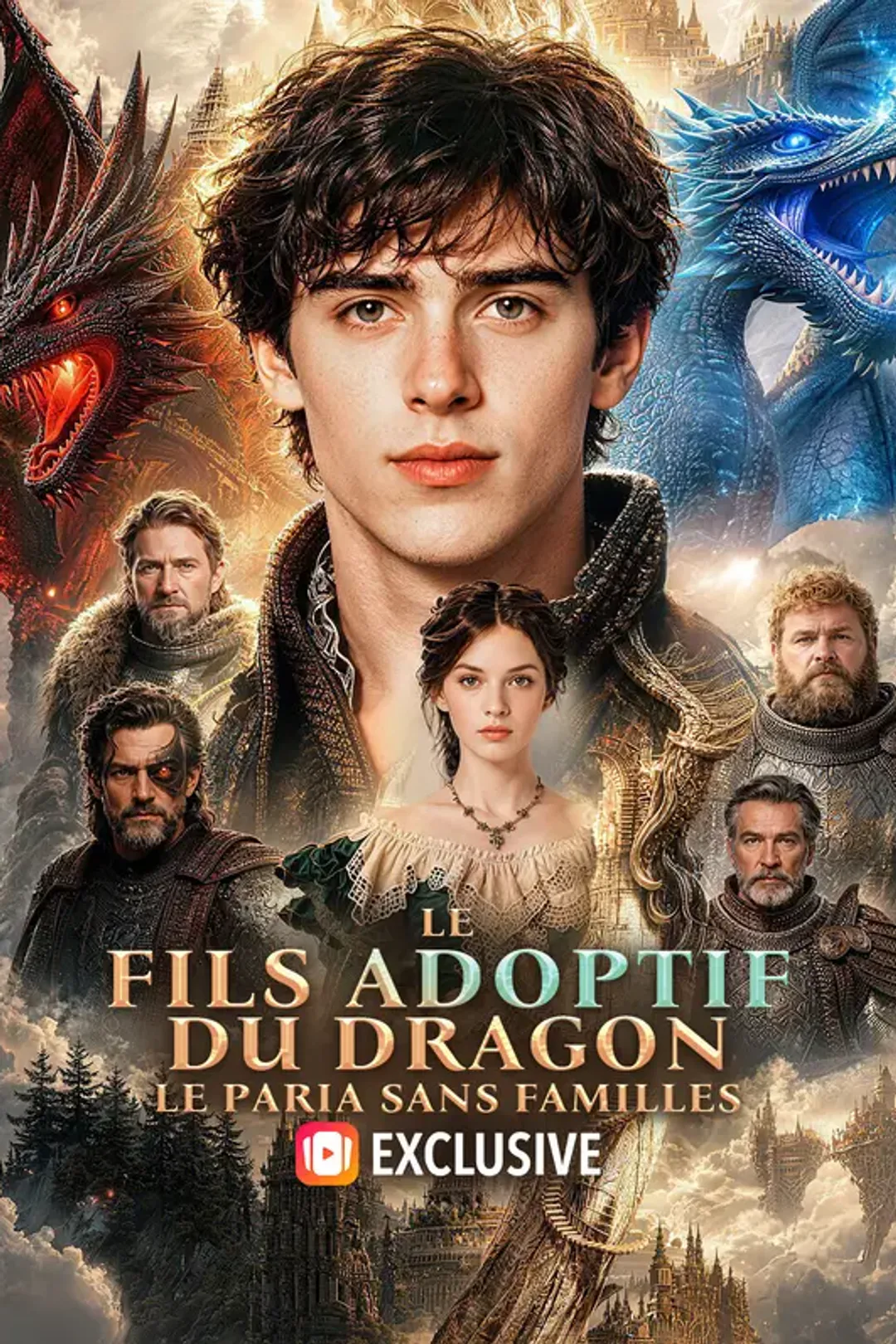Affiche de Le fils adoptif du dragon : le paria sans familles