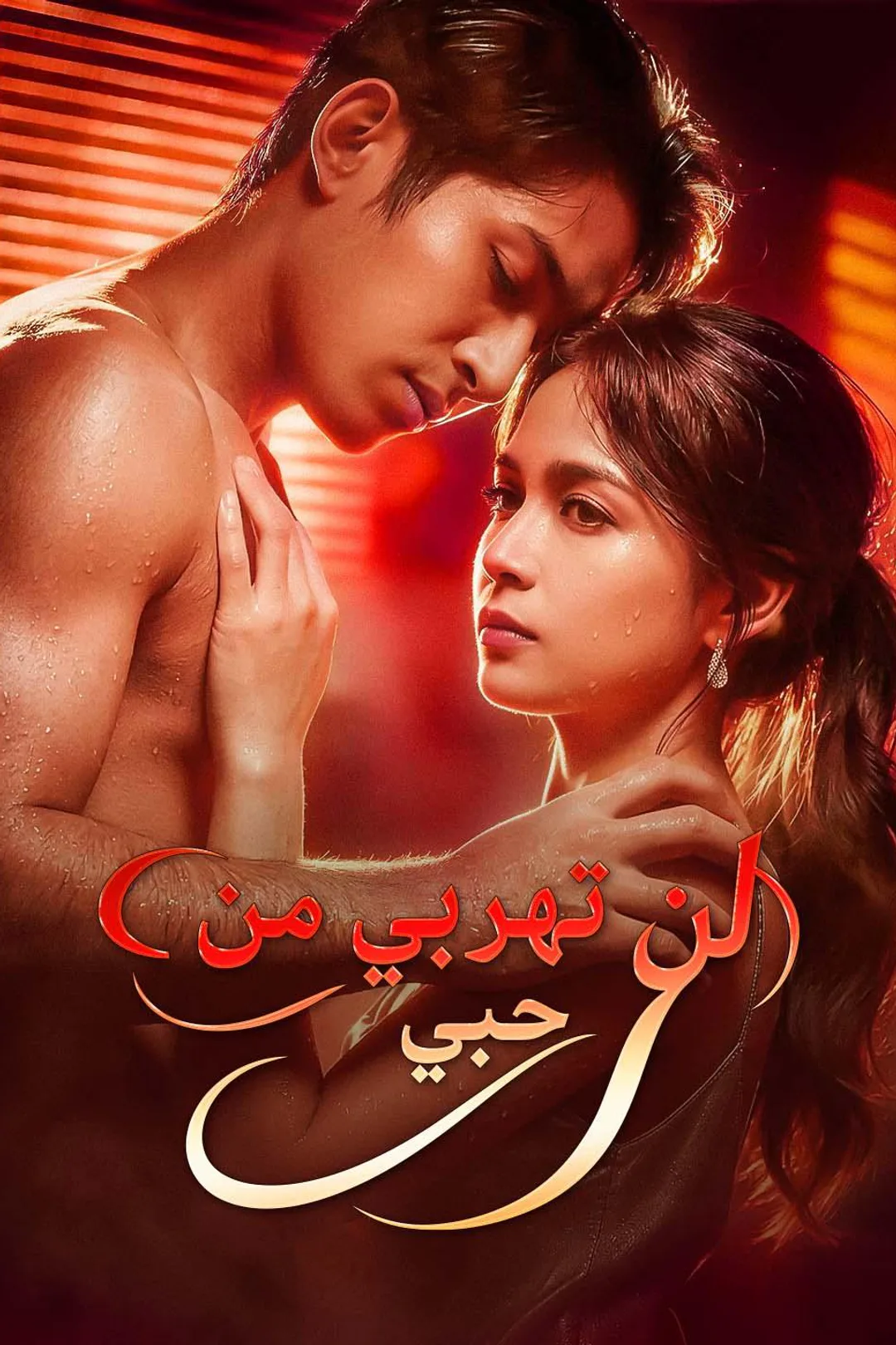ملصق مسلسل «لن تهربي من حبي»