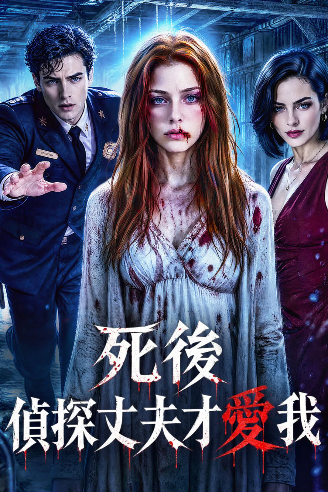 《死後，偵探丈夫才愛我》海報