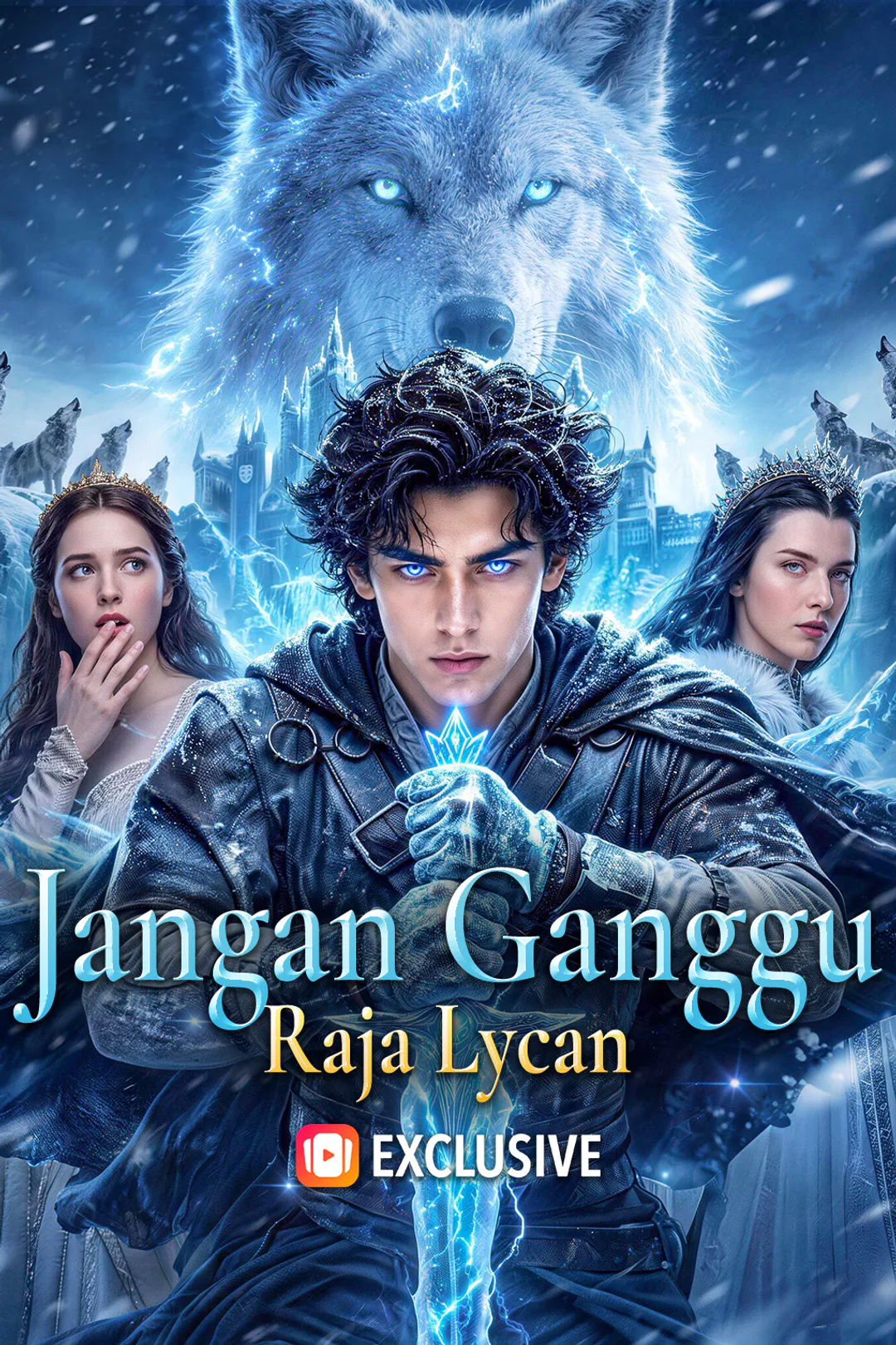 Poster Jangan Ganggu Raja Lycan