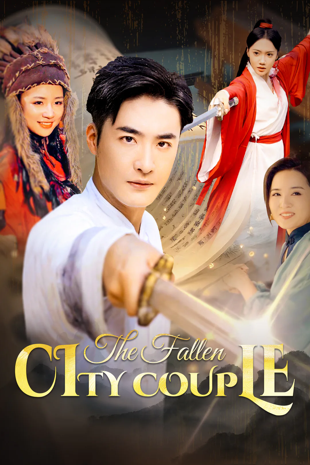 The Fallen City Couple poster