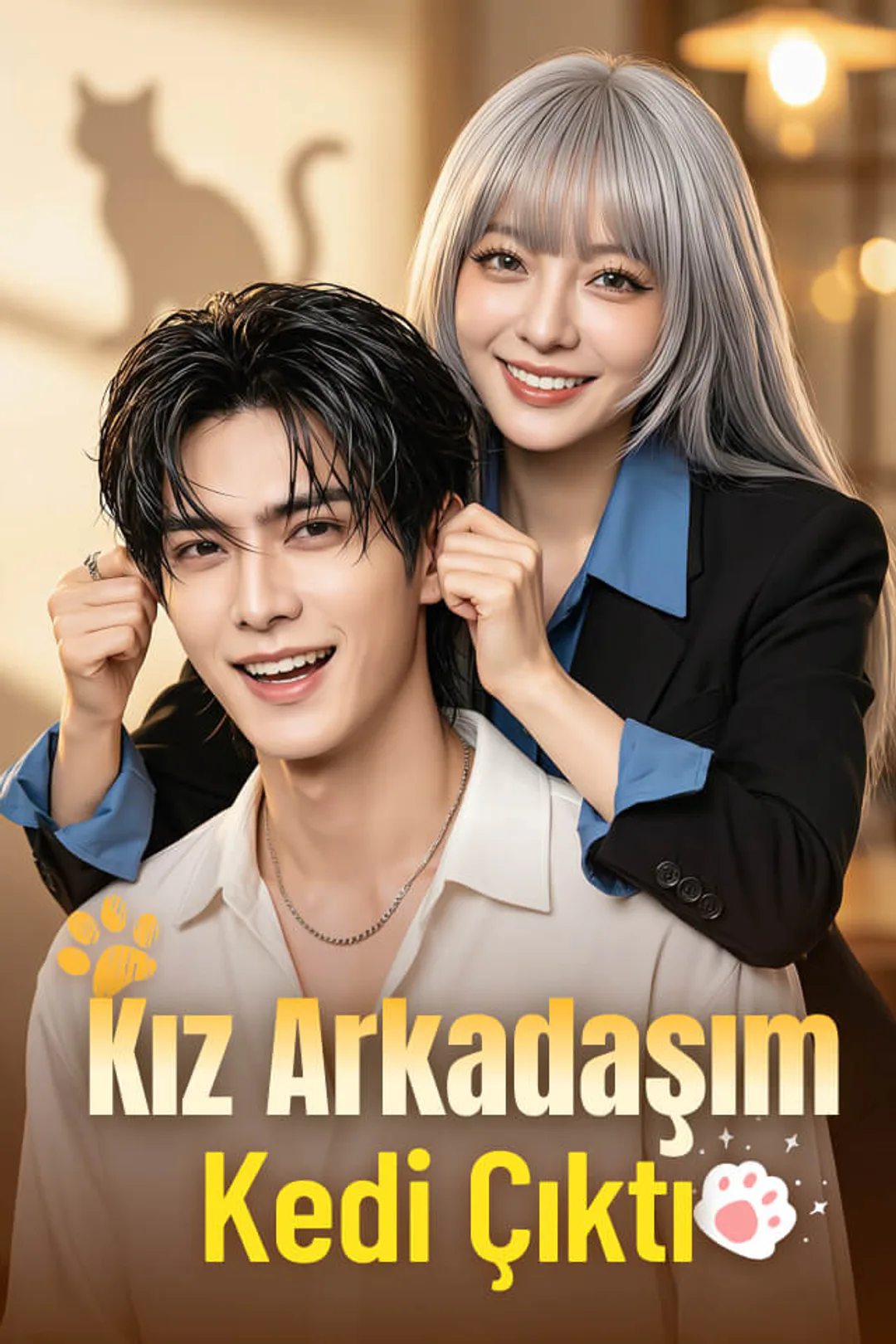 Kız Arkadaşım Kedi Çıktı afişi