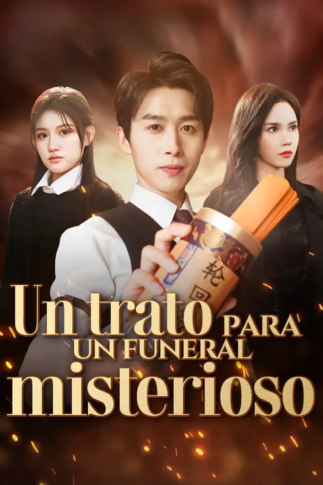 Póster de Un trato para un funeral misterioso