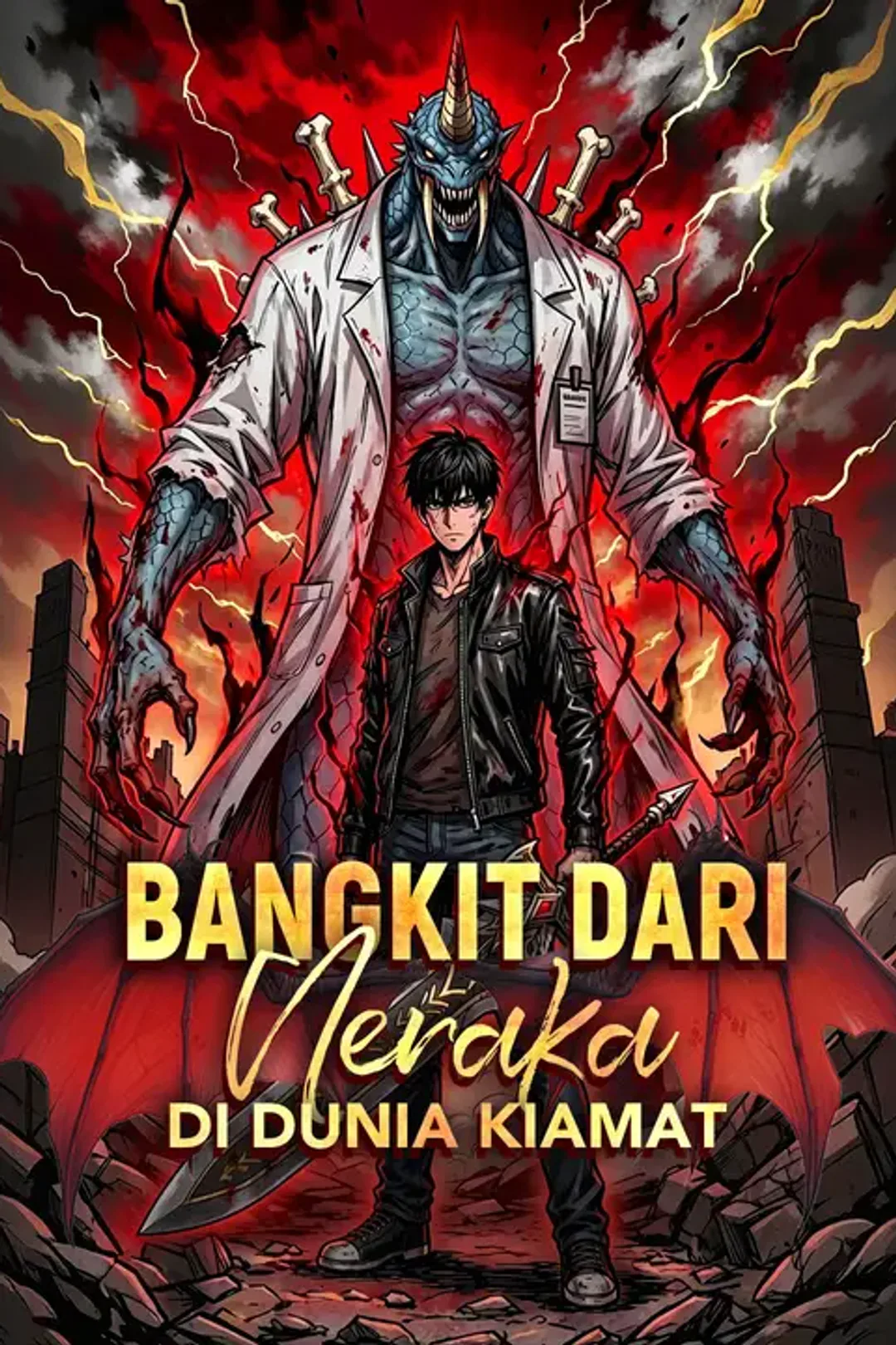 Poster Bangkit dari Neraka di Dunia Kiamat