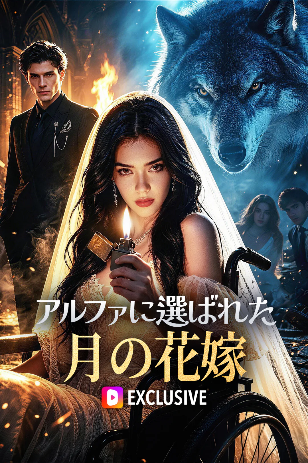 アルファに選ばれた月の花嫁のポスター