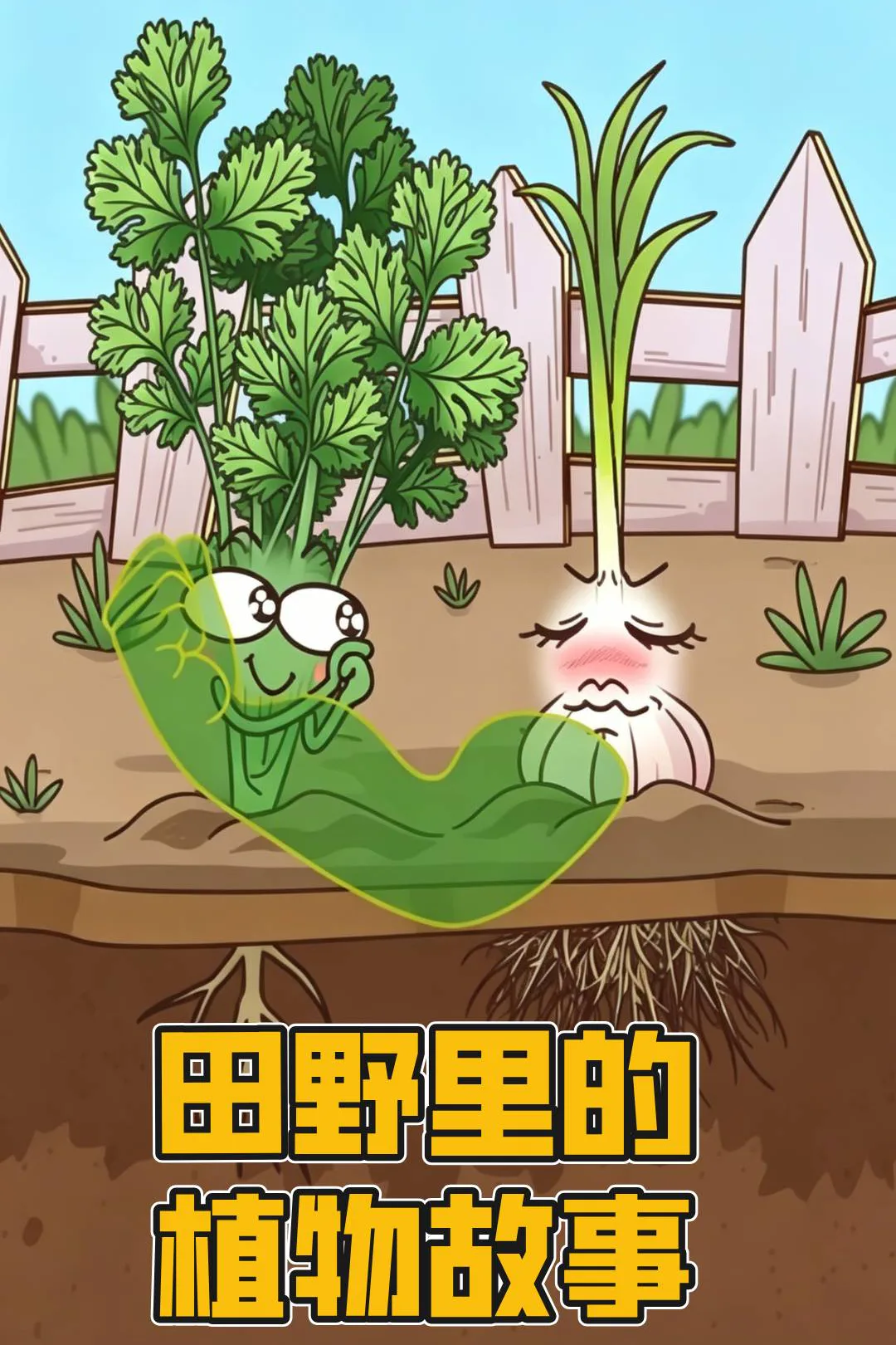 《田野裡的植物故事》海報