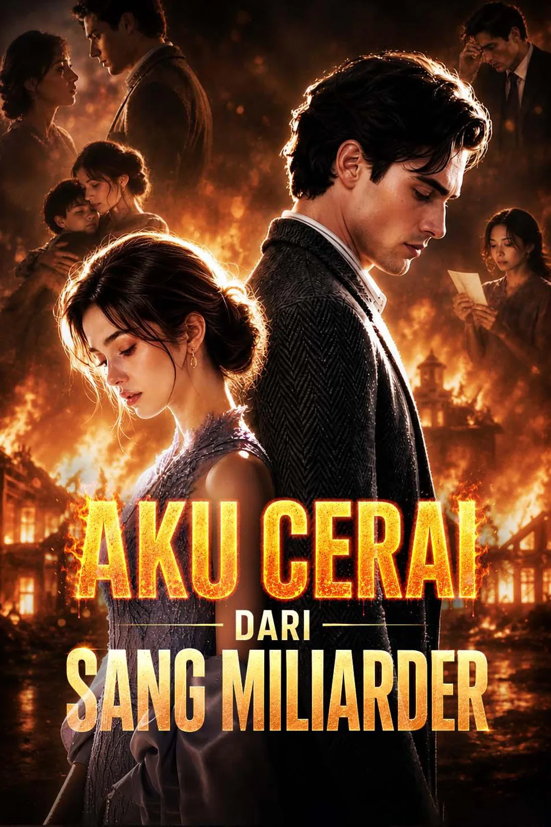 Poster Aku Cerai dari Sang Miliarder