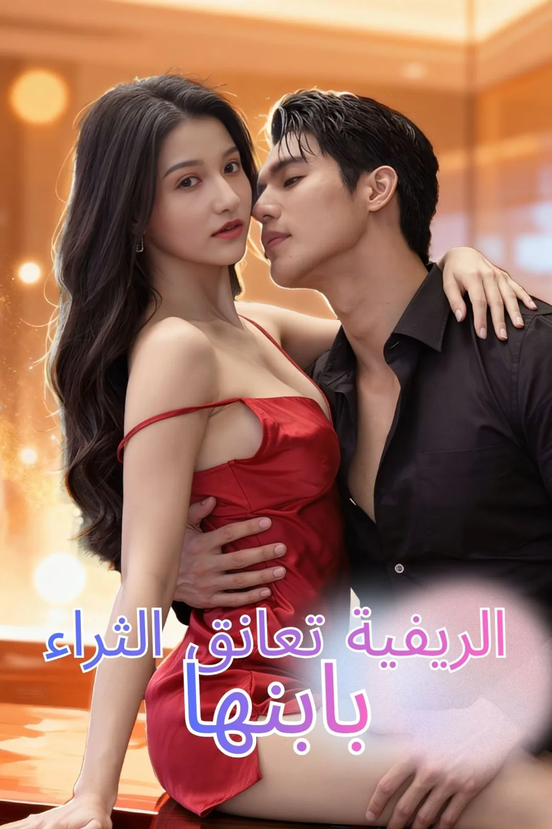 ملصق مسلسل «الريفية تعانق الثراء بابنها»